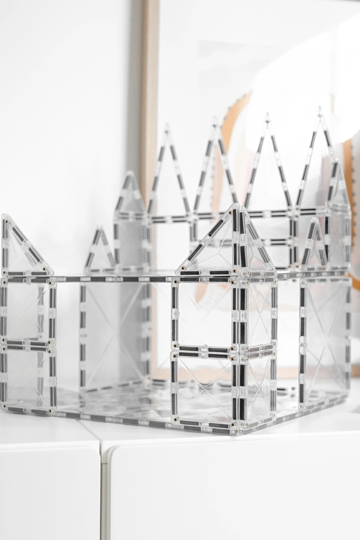 Magnetbausteine Pastel Basisplatten | verschiedene Farben