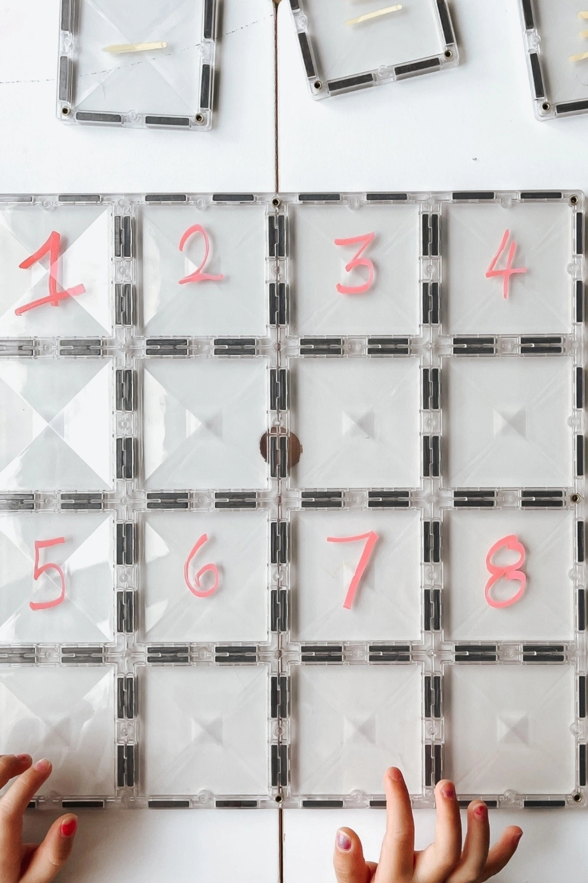 Magnetbausteine Pastel Basisplatten | verschiedene Farben