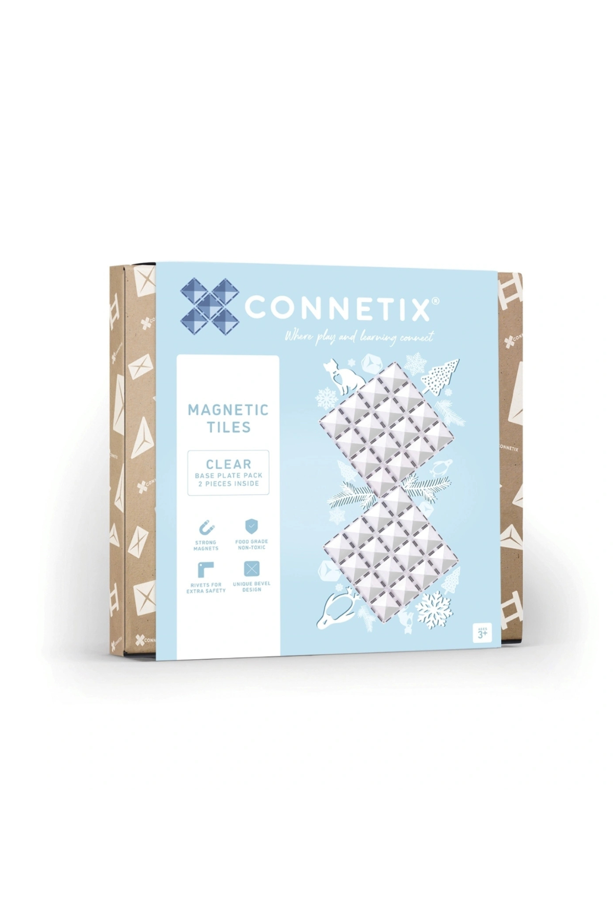 Magnetbausteine Pastel Basisplatten | verschiedene Farben