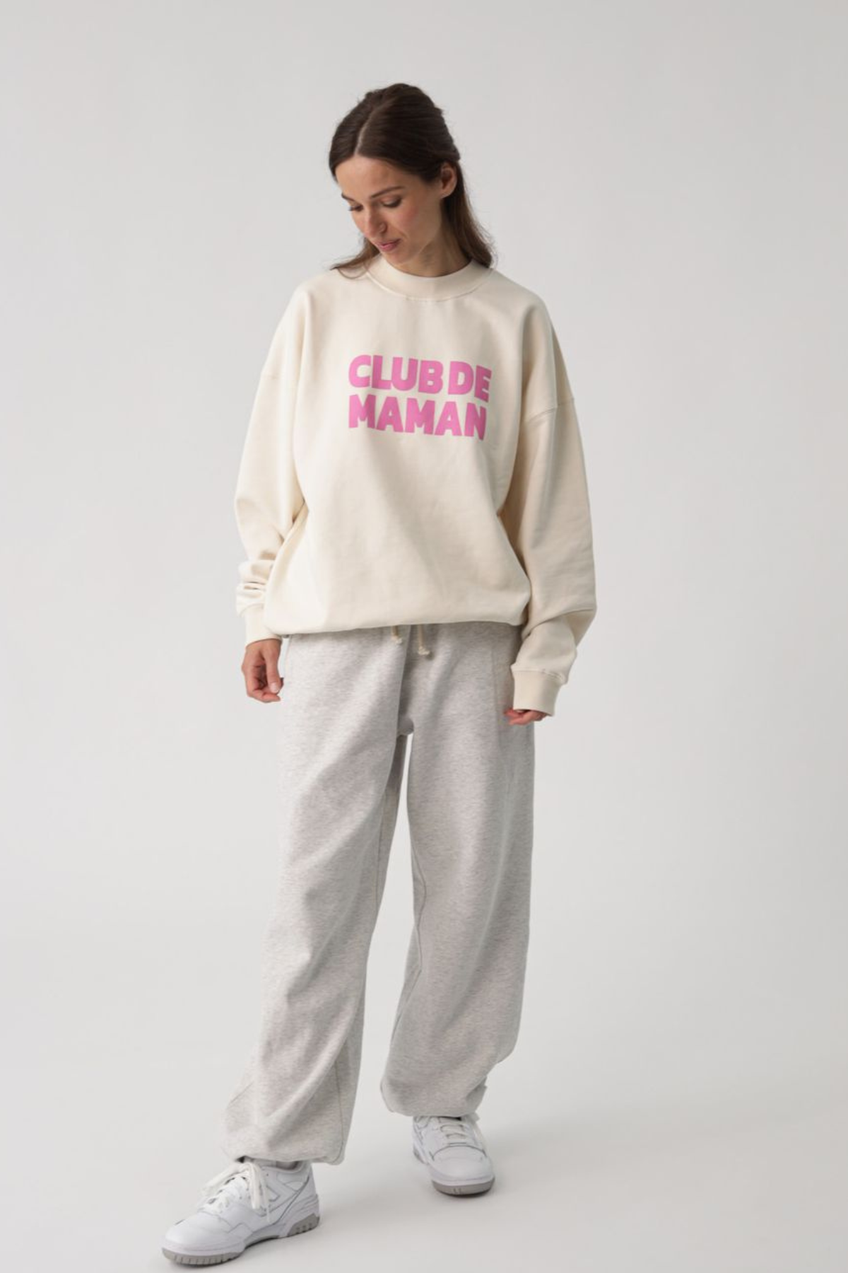 Sweater "Club de Maman" | Light Pink