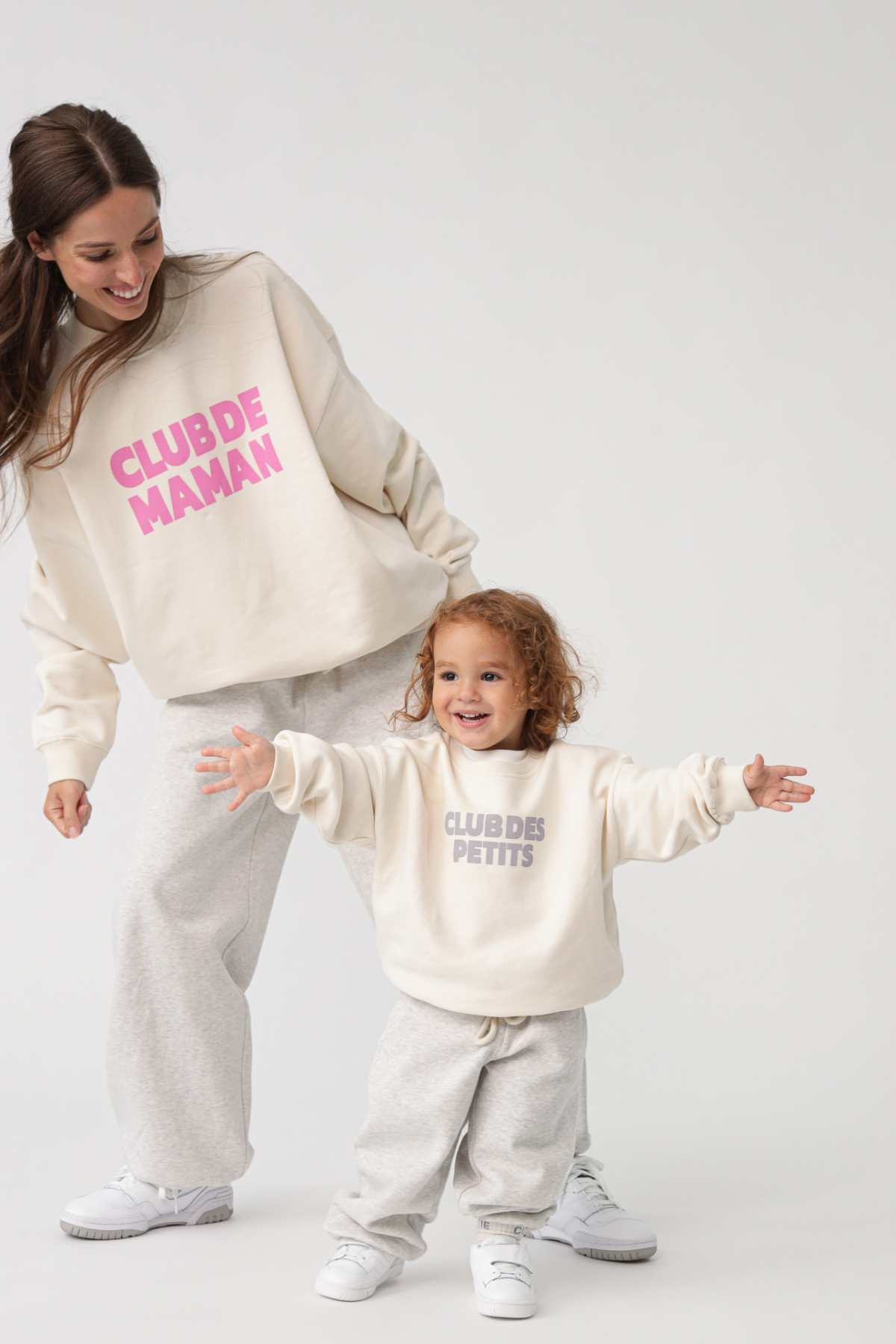 Sweater "Club de Maman" | Light Pink