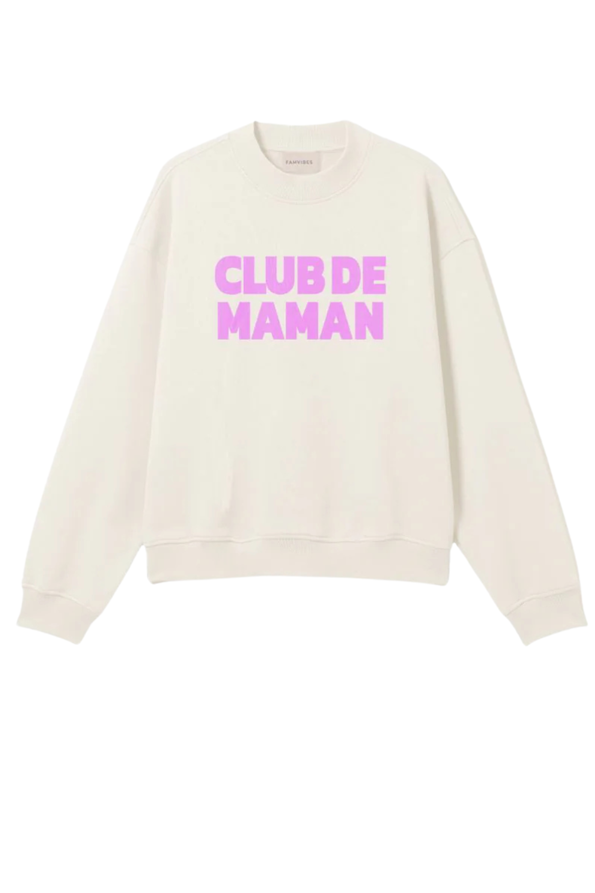 Sweater "Club de Maman" | Light Pink