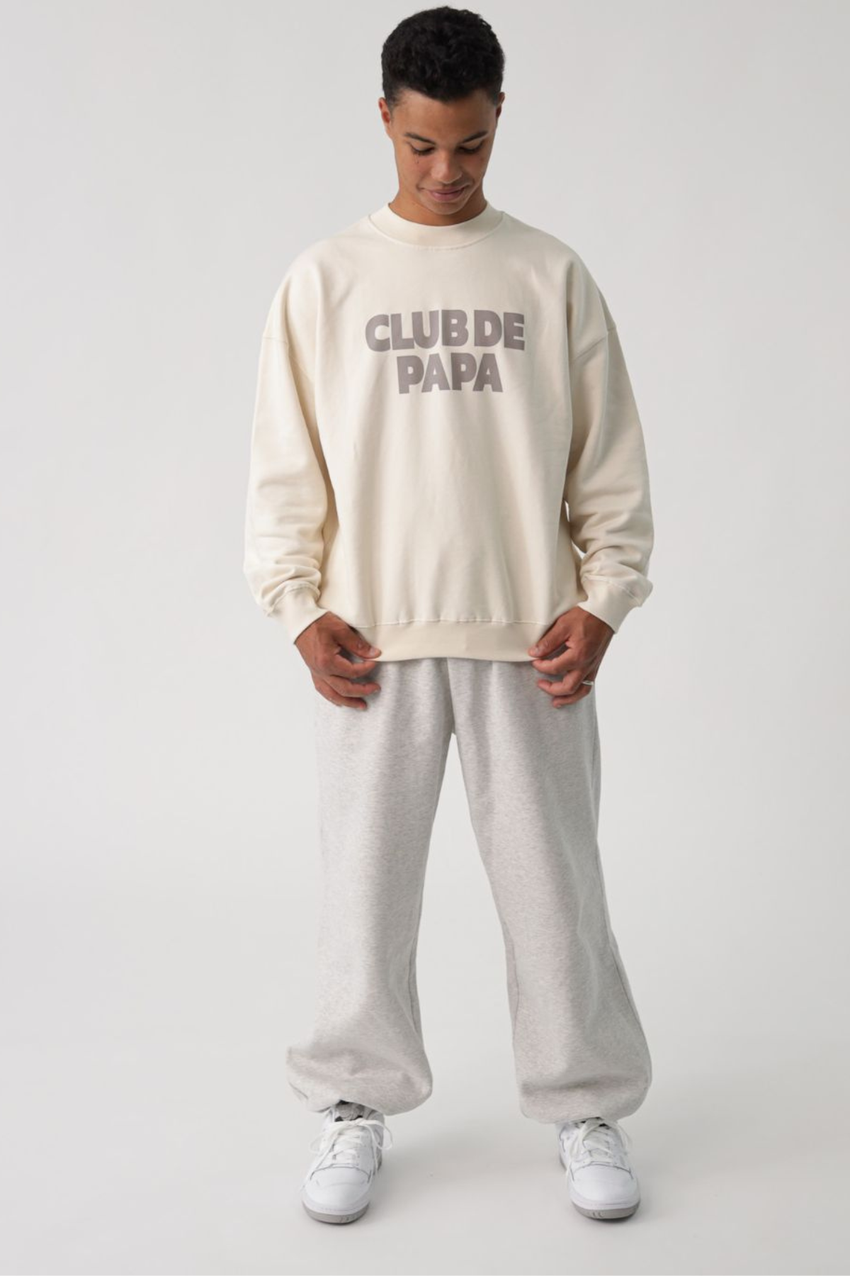 Sweater "Club de Papa" | Grey