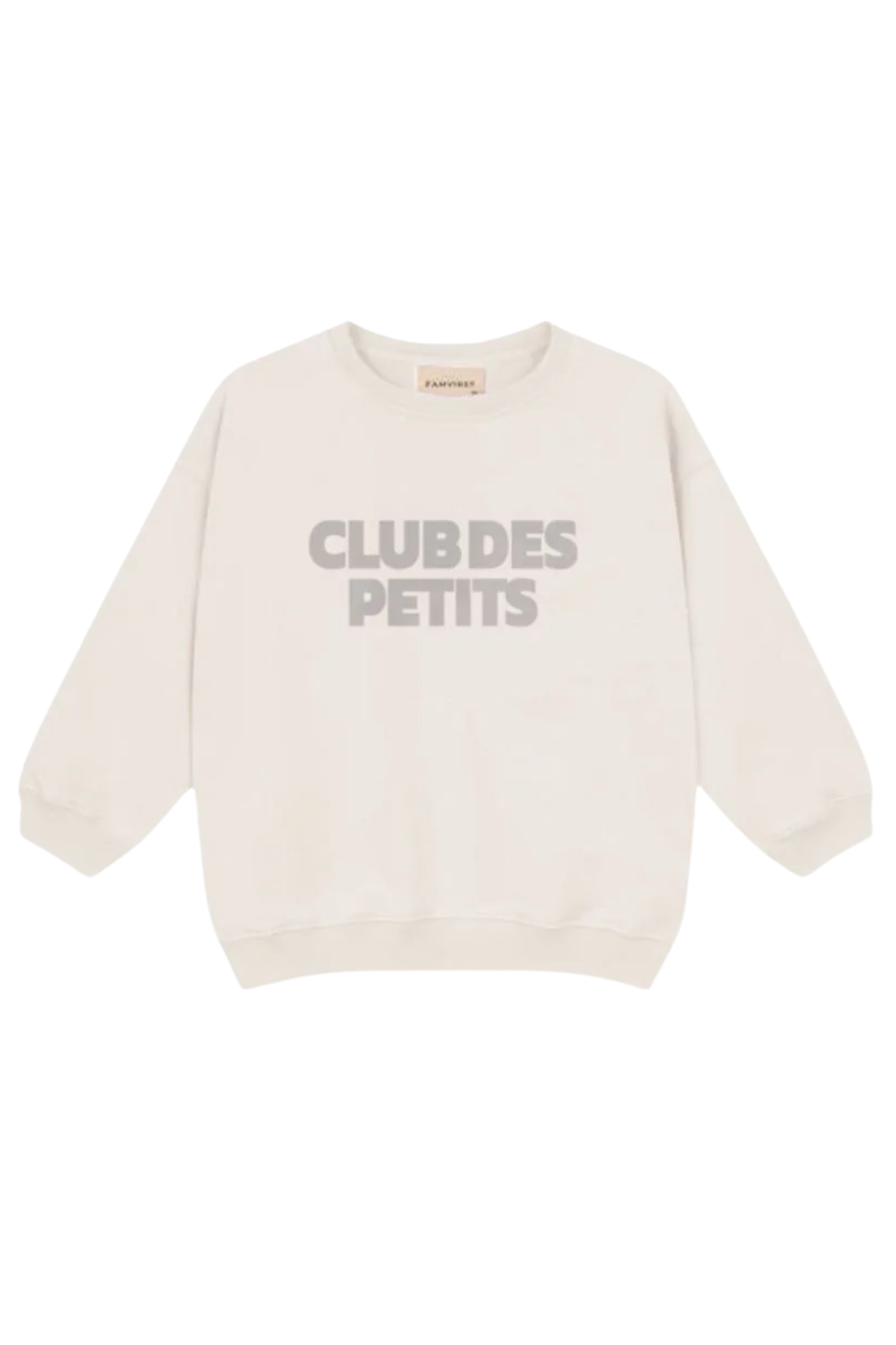 Sweater "Club de Petits" | Grey