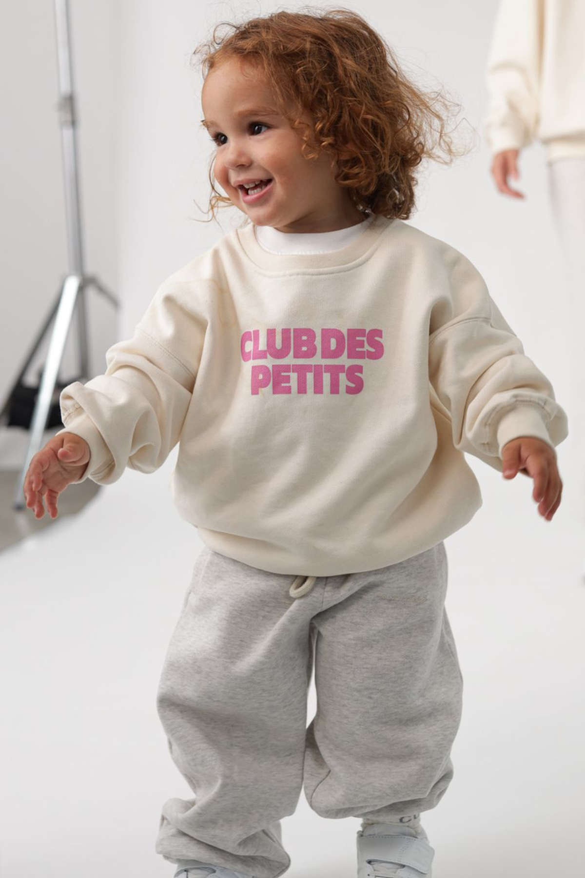 Sweater "Club de Petits" | Light Pink