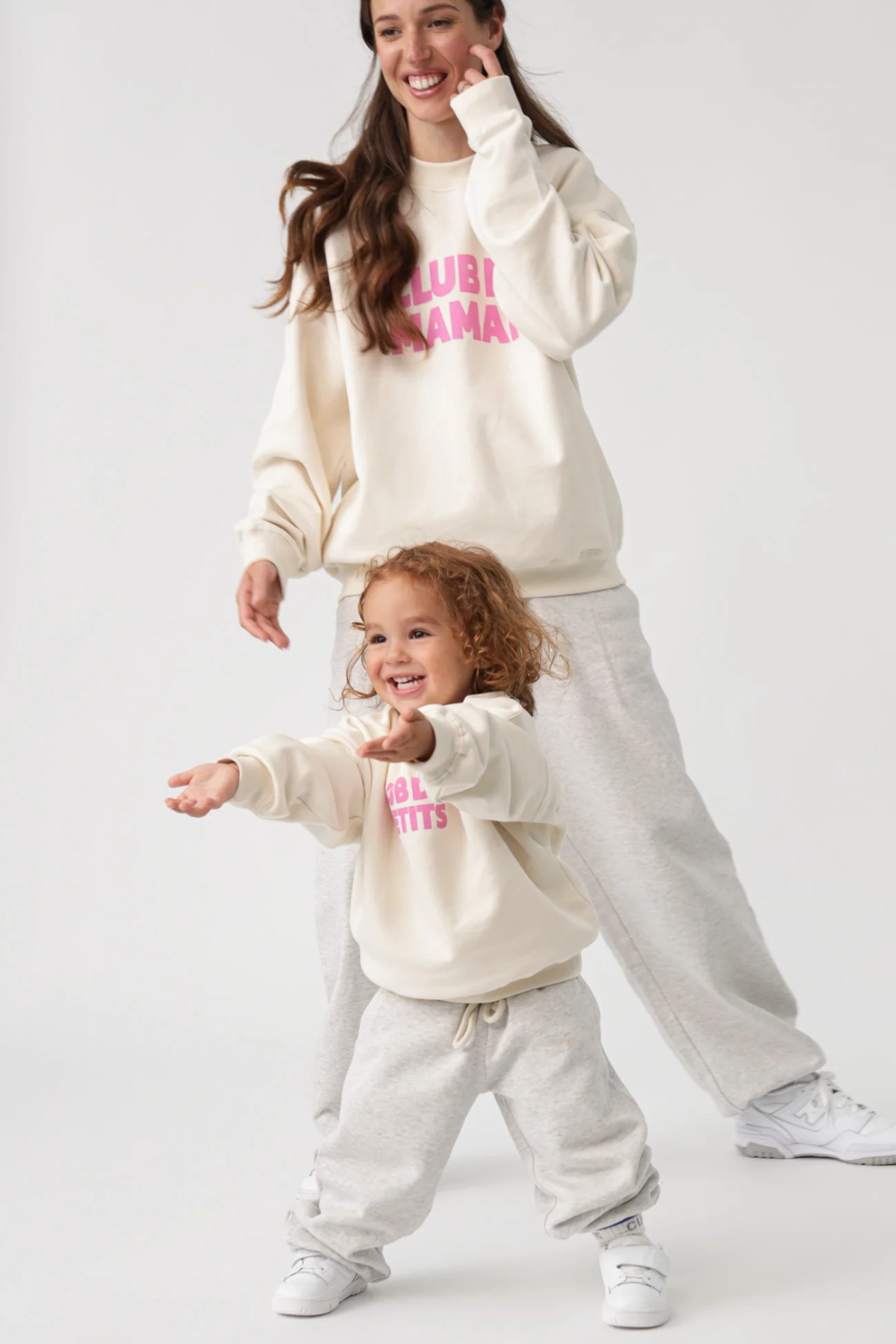 Sweater "Club de Petits" | Light Pink