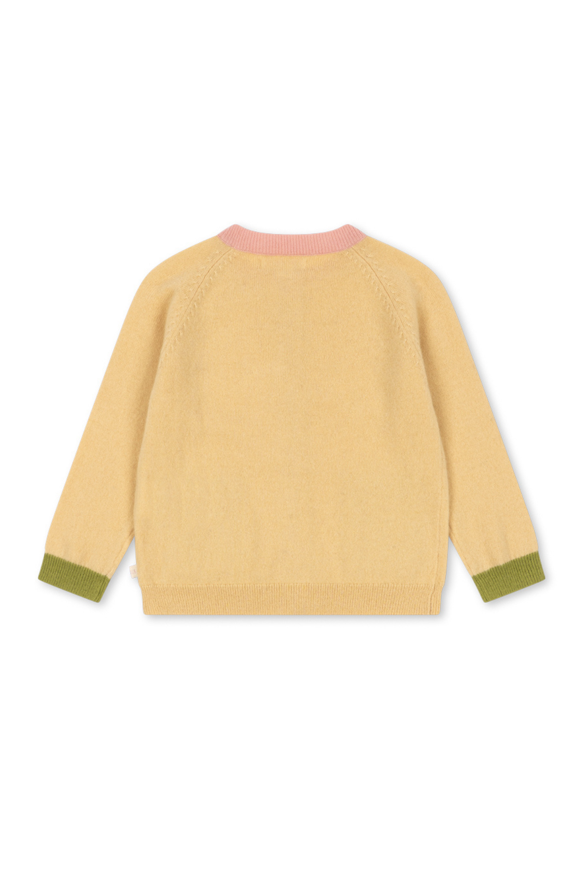 Strick Cardigan "Colletti" aus 100% Wolle | Yellow