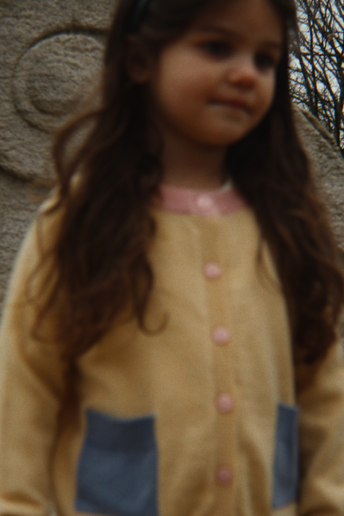 Strick Cardigan "Colletti" aus 100% Wolle | Yellow