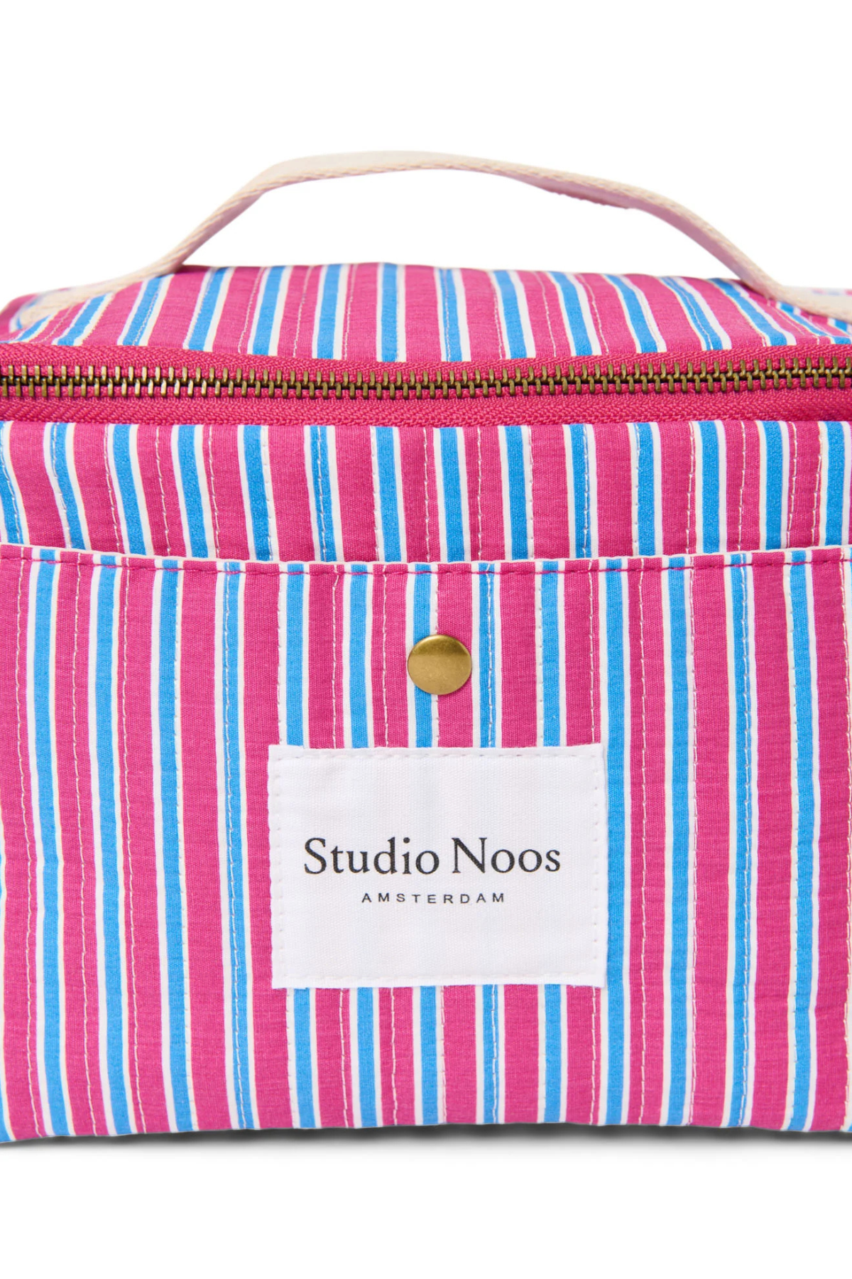 Kühltasche | Rosa Poplin Striped