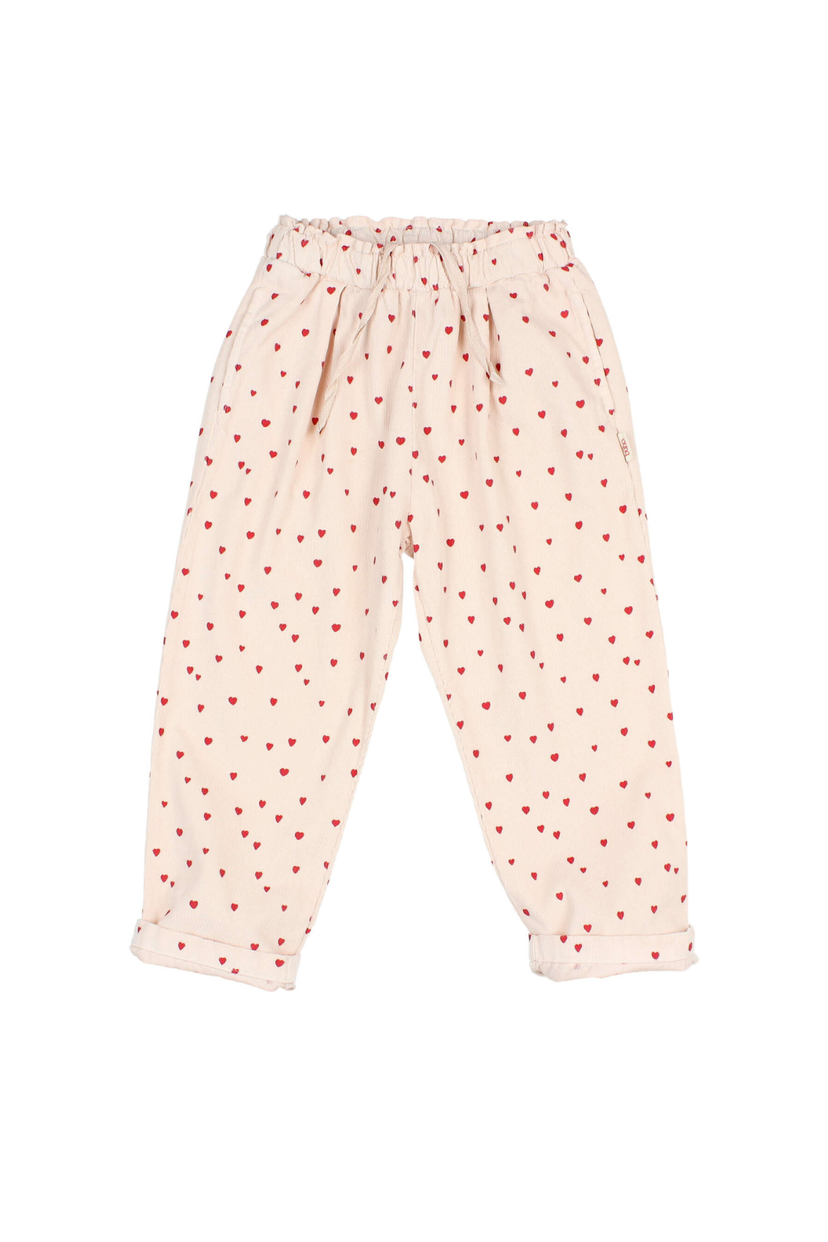 Cordhose "MINI CUORE" für Kids | CREAM PINK