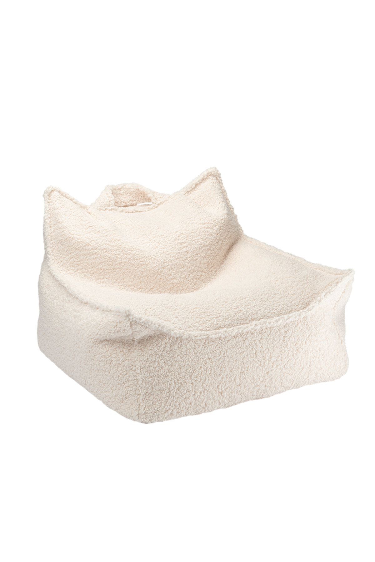 Sitzsack aus Teddy-Stoff | verschiedene Farben