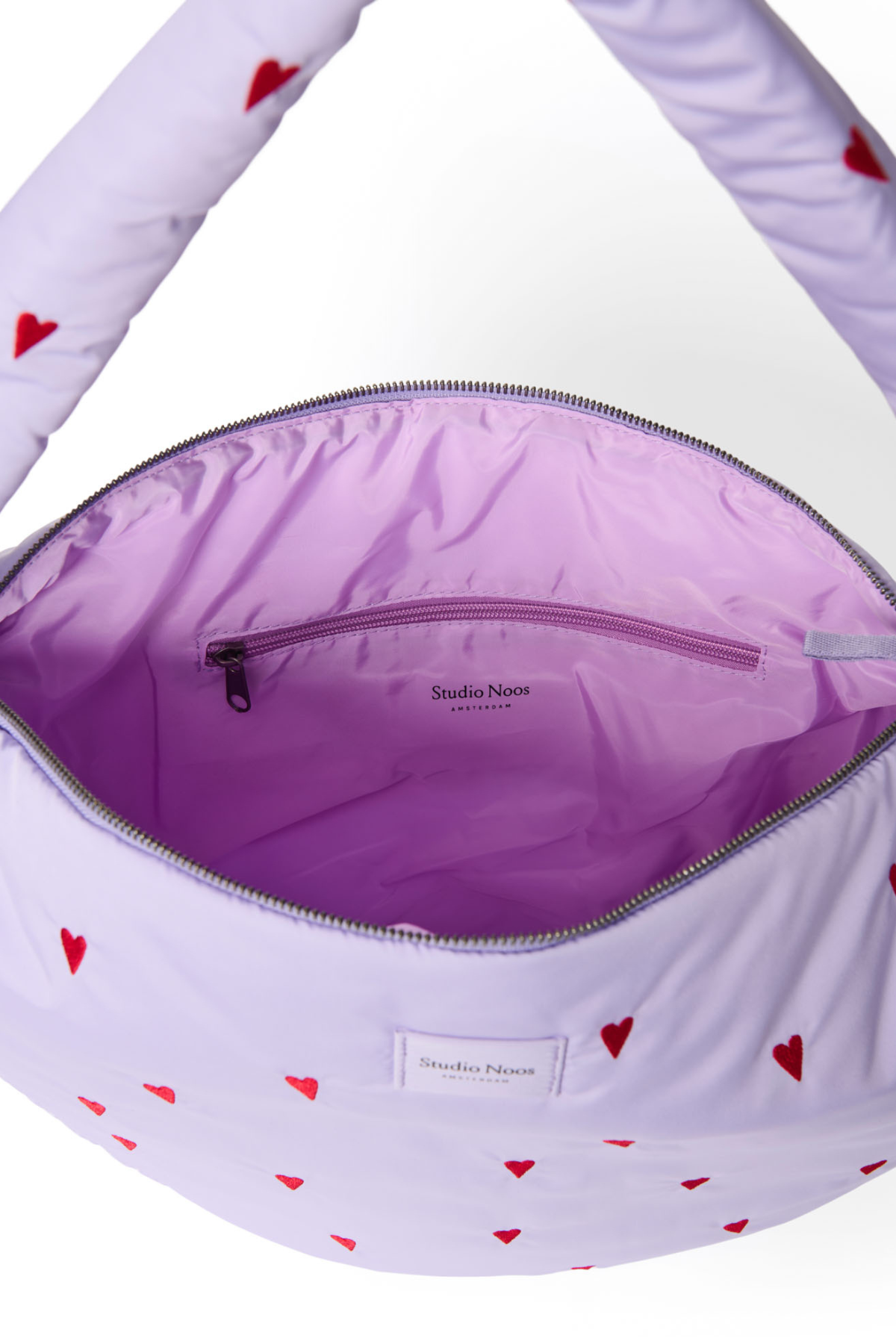 Mom Umhängetasche | Puffy Purple Hearts