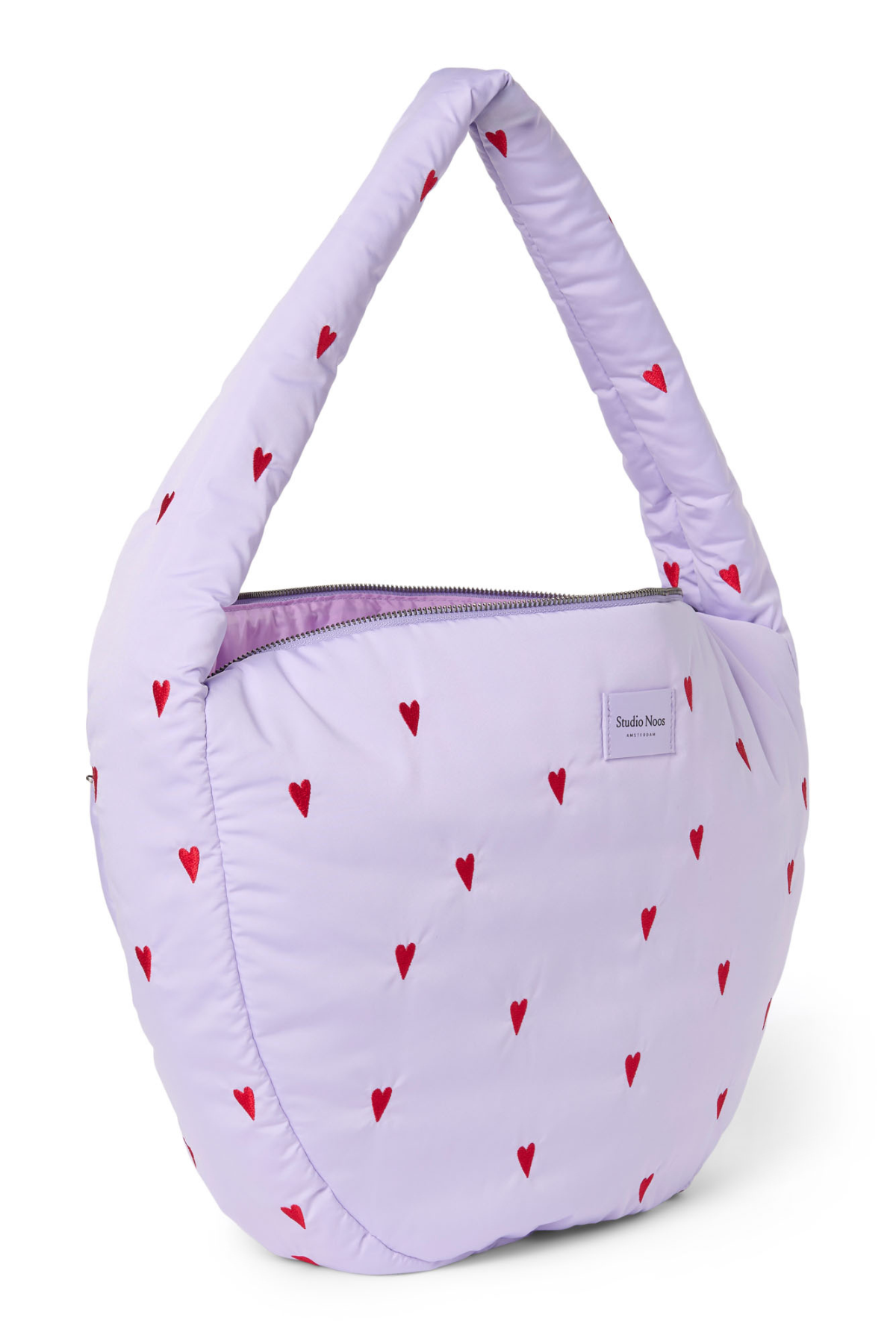 Mom Umhängetasche | Puffy Purple Hearts
