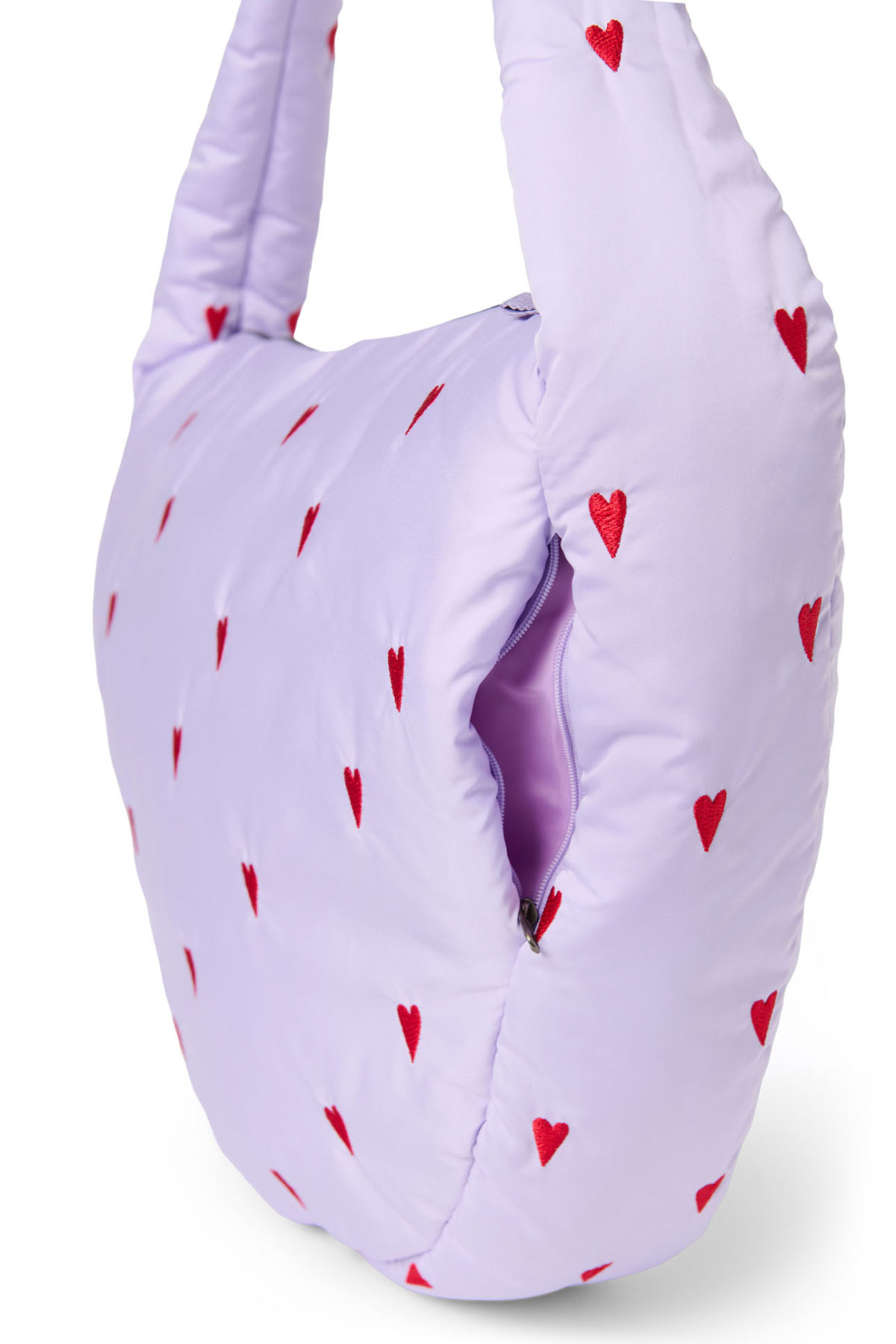 Mom Umhängetasche | Puffy Purple Hearts