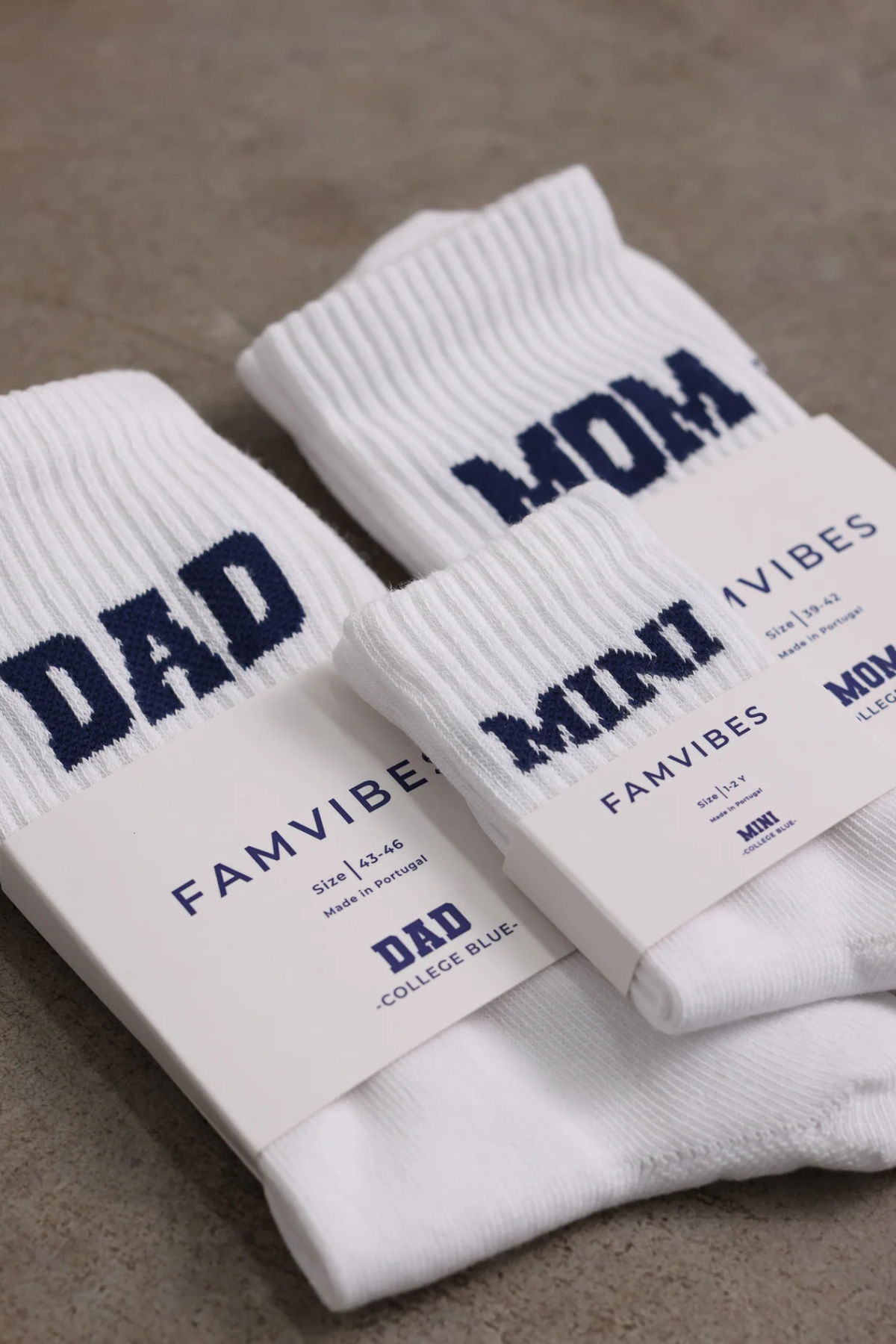 Socken "College-Blue" Dad