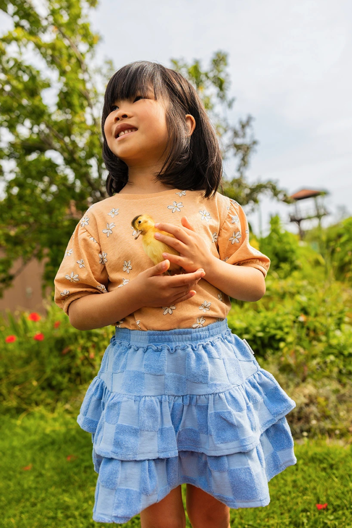 T-Shirt mit Puffärmel "Daisy"