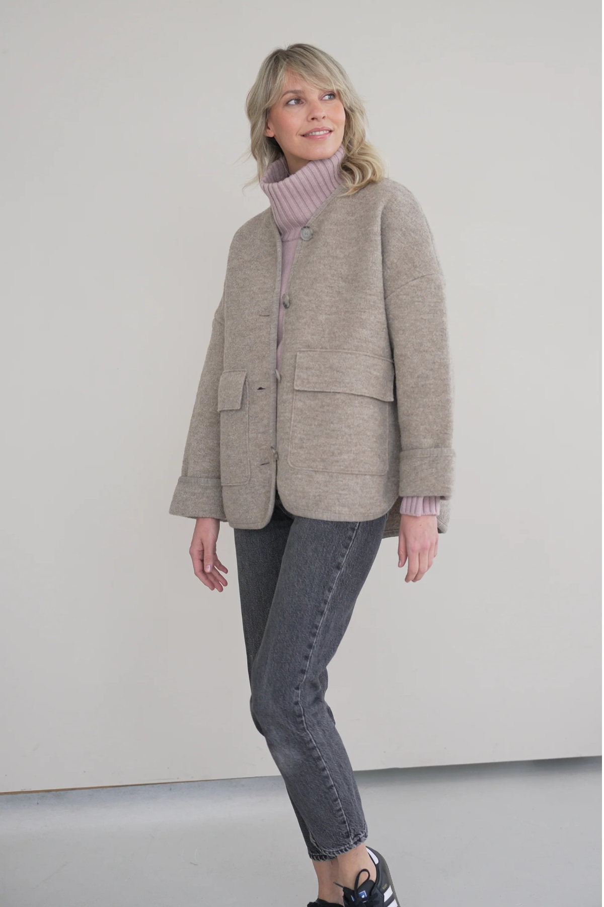 Walk-Jacke oversized für Erwachsene | verschiedene Farben