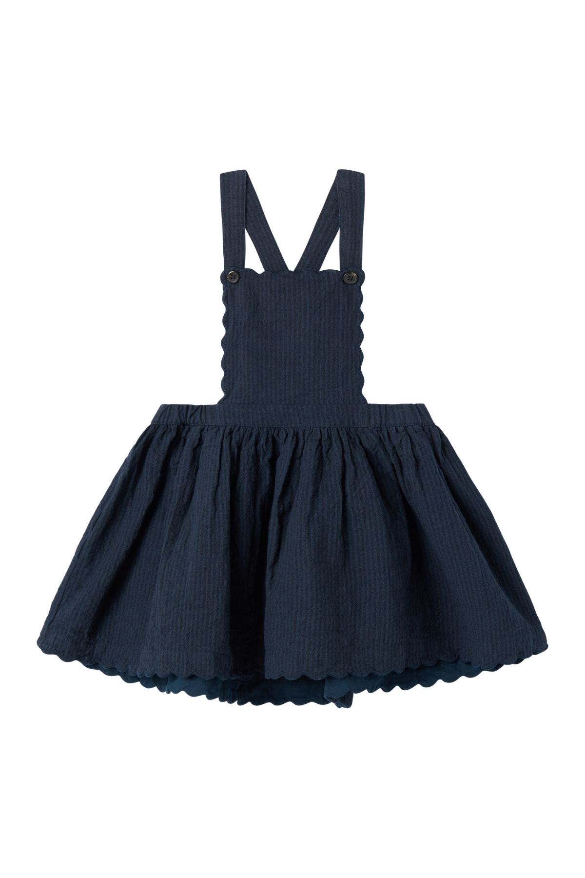 Kleid "Danara" | Dark Blue Stripe