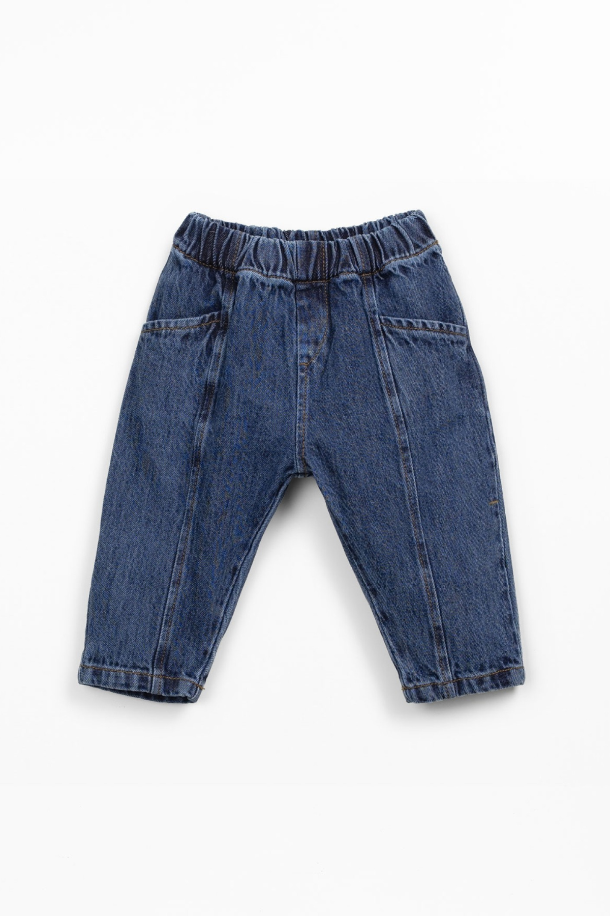 Denim Hose mit elastischem Bund | Blue