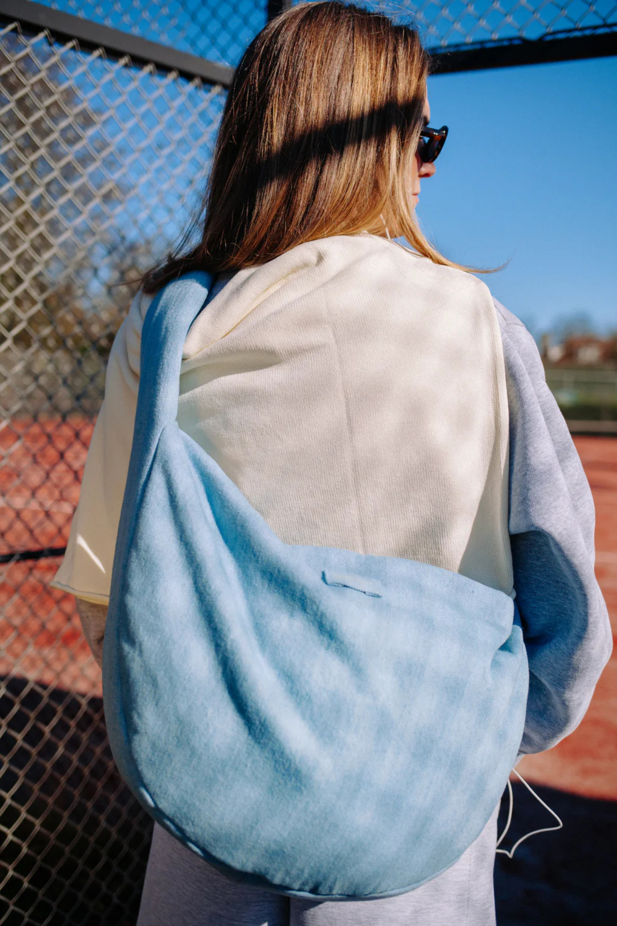 Mom Umhängetasche | Denim Solid