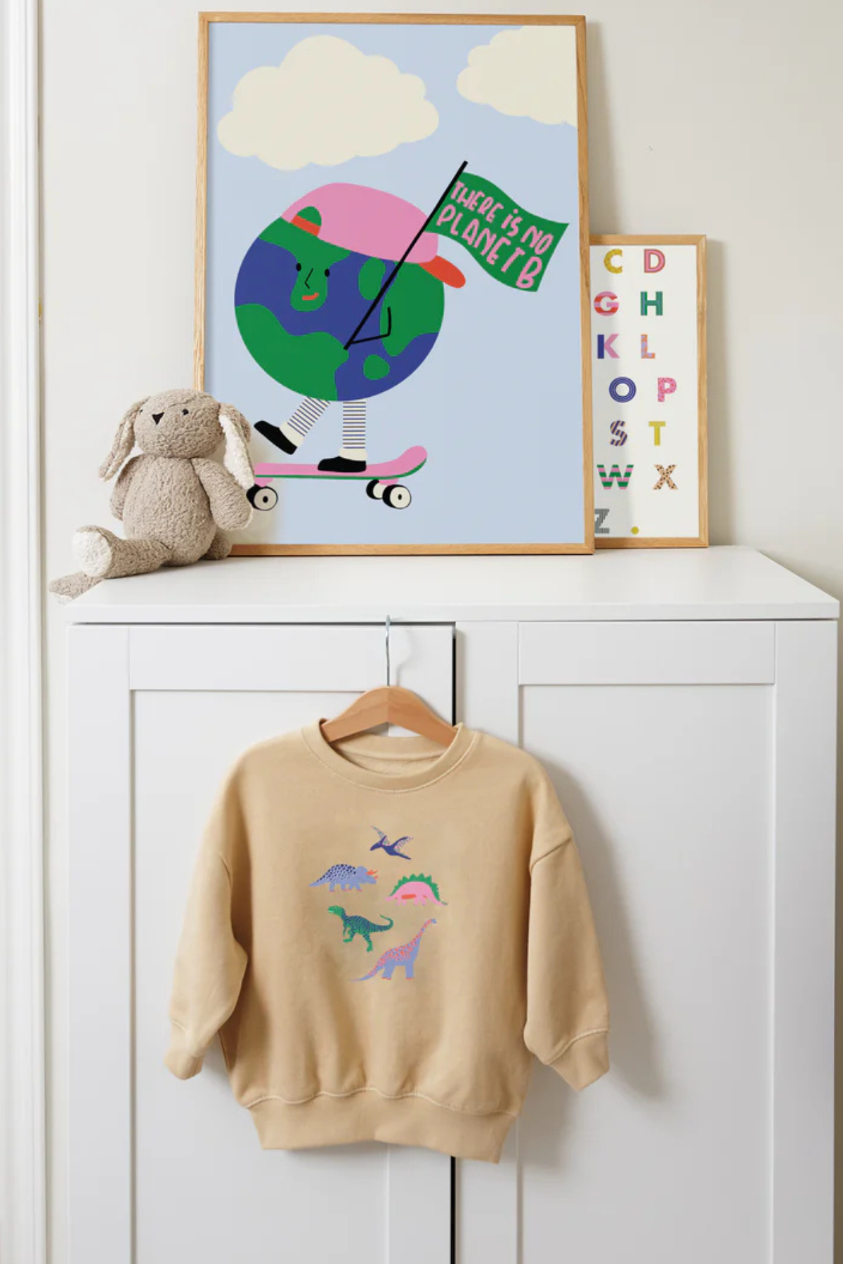 Sweatshirt “Dino” | Sand