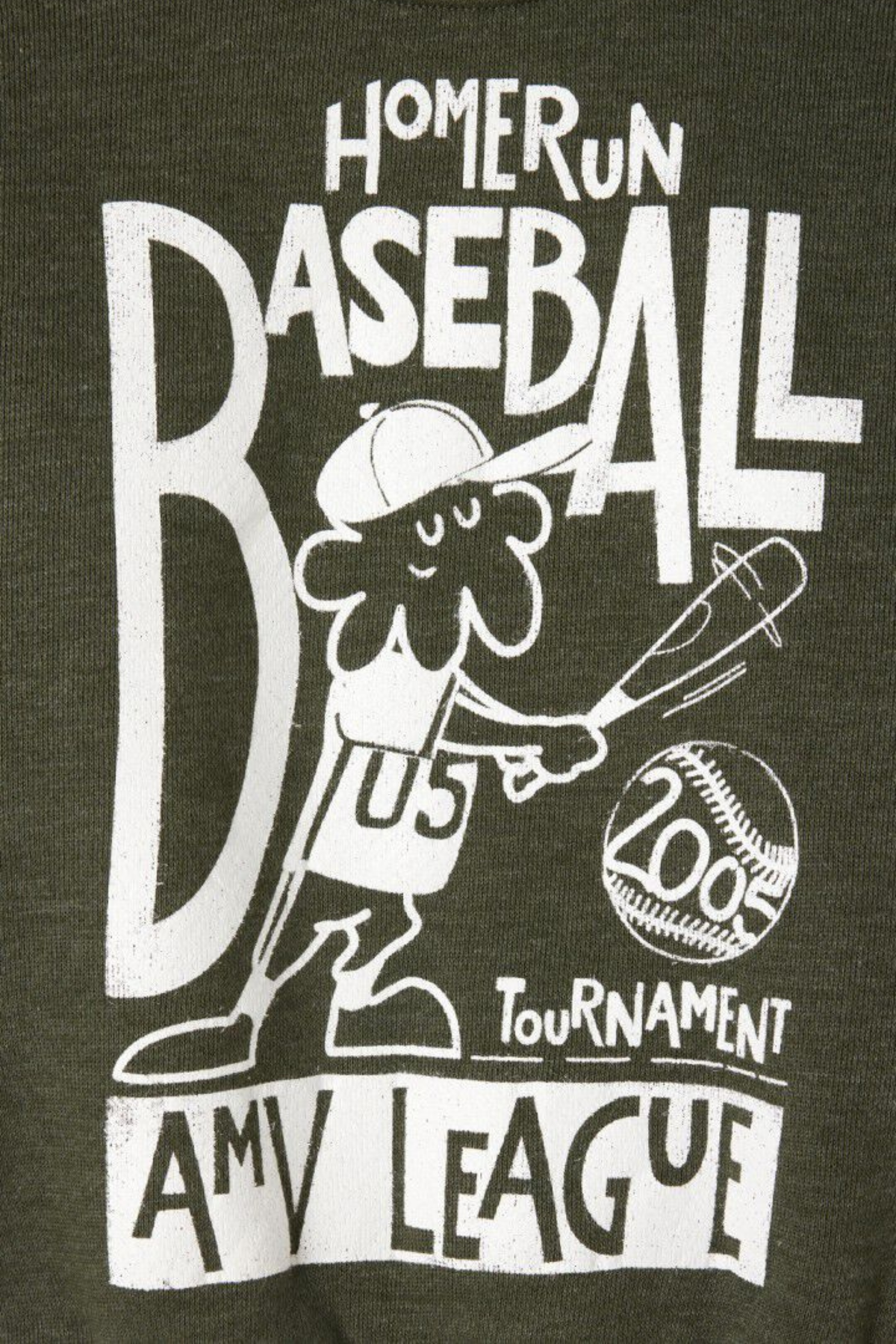 Sweatshirt "Doven" | Baseball Print