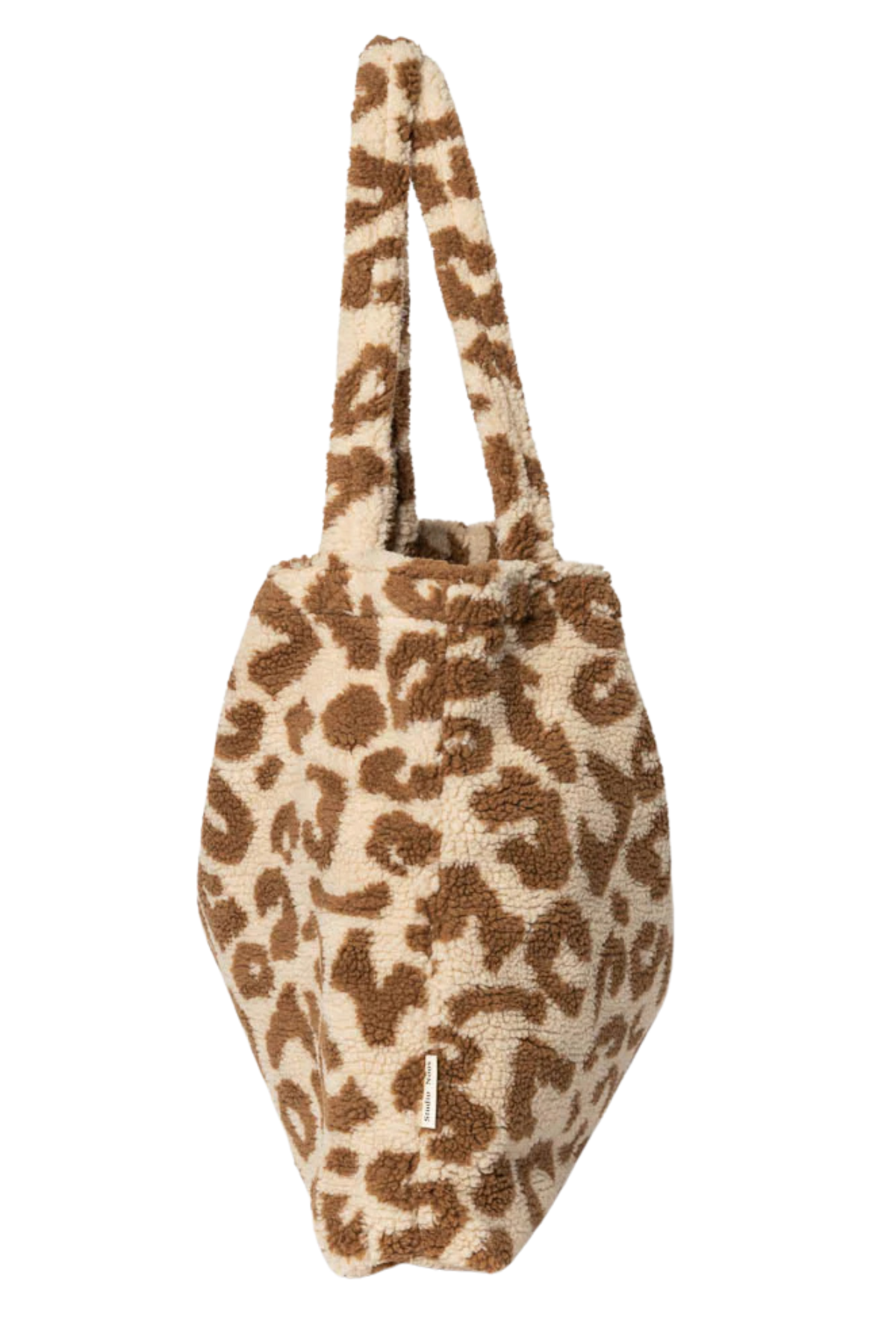 Mom Bag | Teddy Ecru Leopard