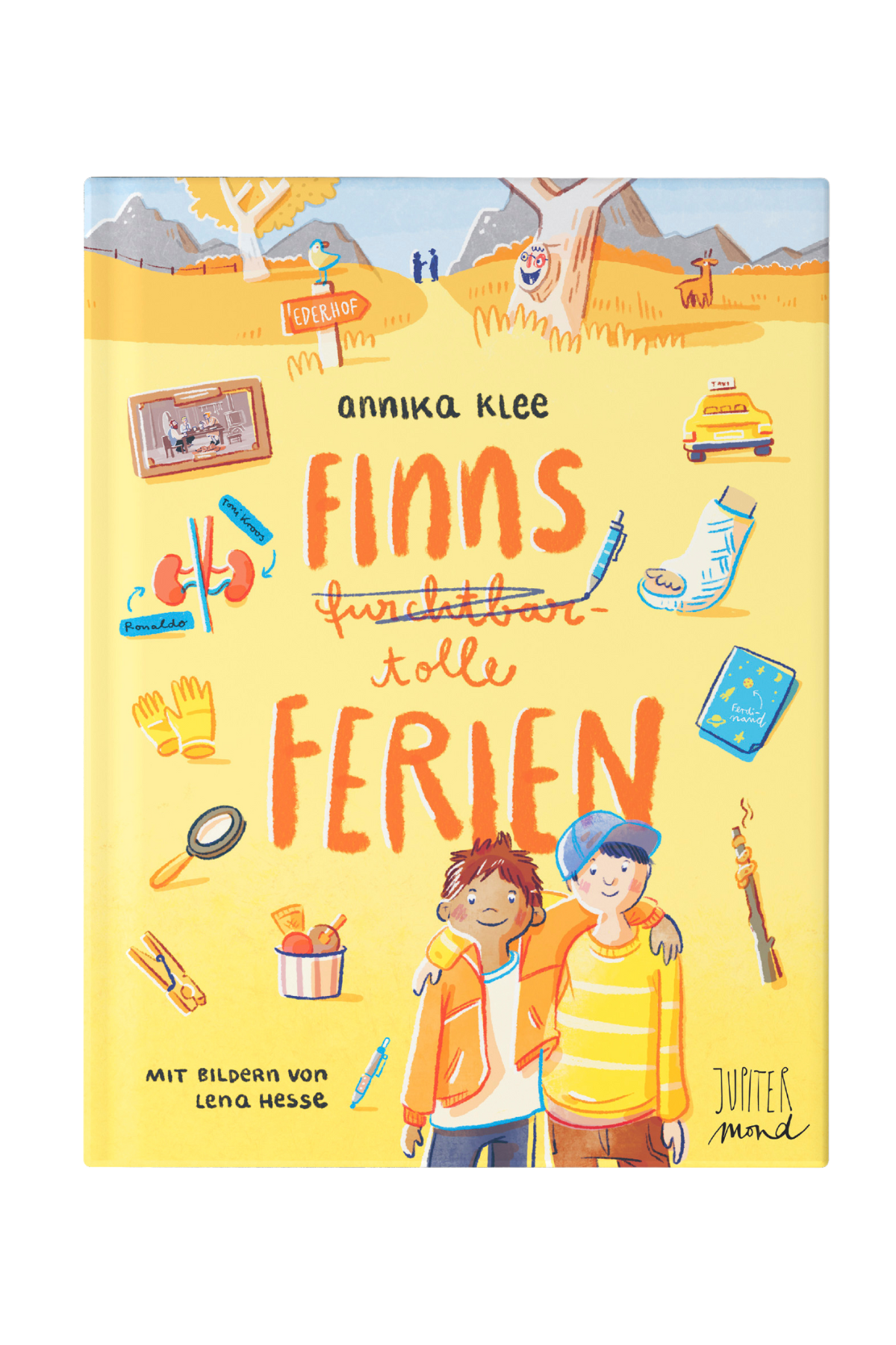 Kinderbuch "Finns furchtbartolle Ferien"