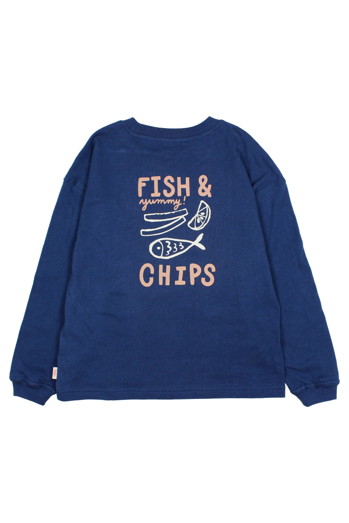 Longsleeve "Fish & Chips" für Kids | verschiedene Farben