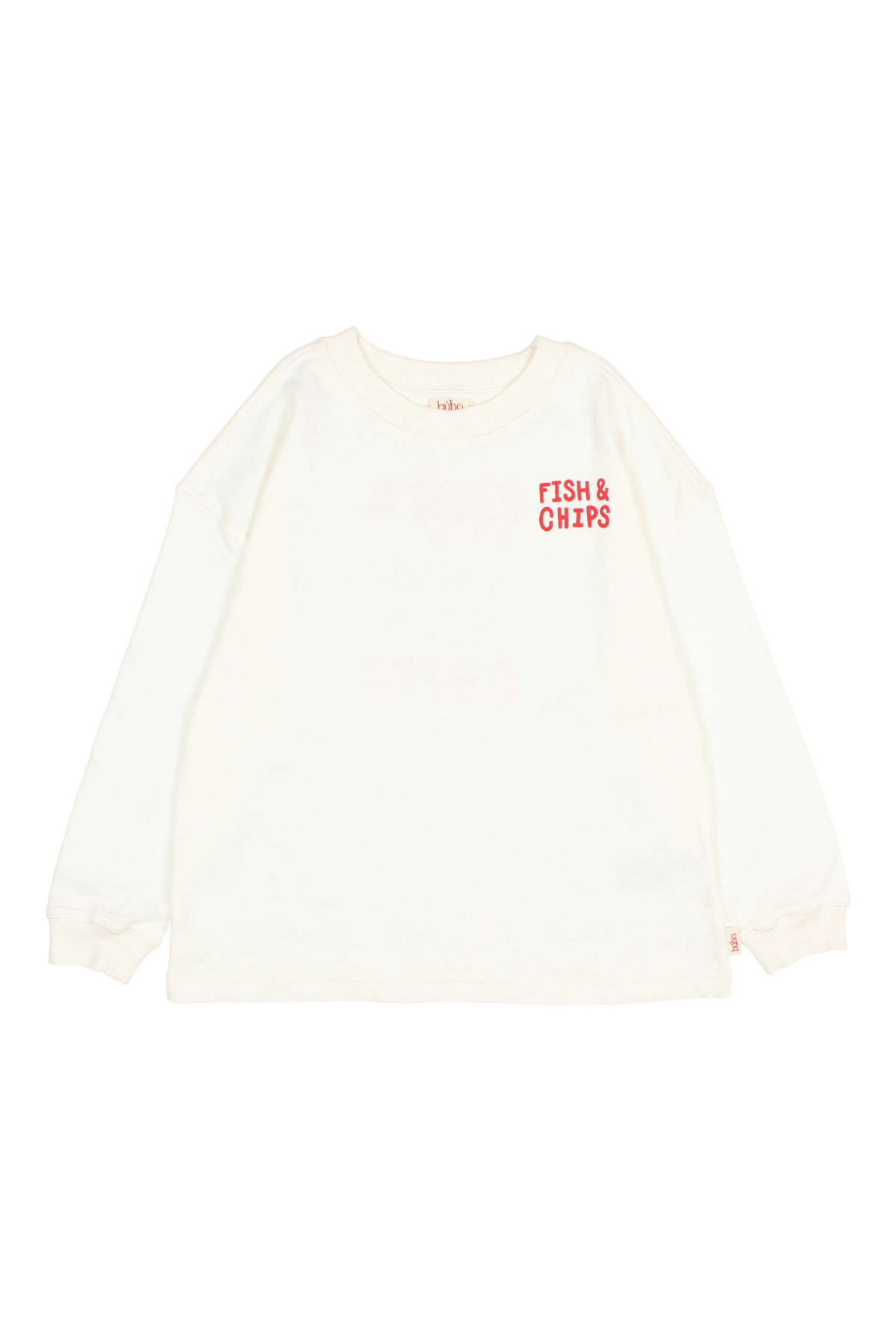 Longsleeve "Fish & Chips" für Kids | verschiedene Farben