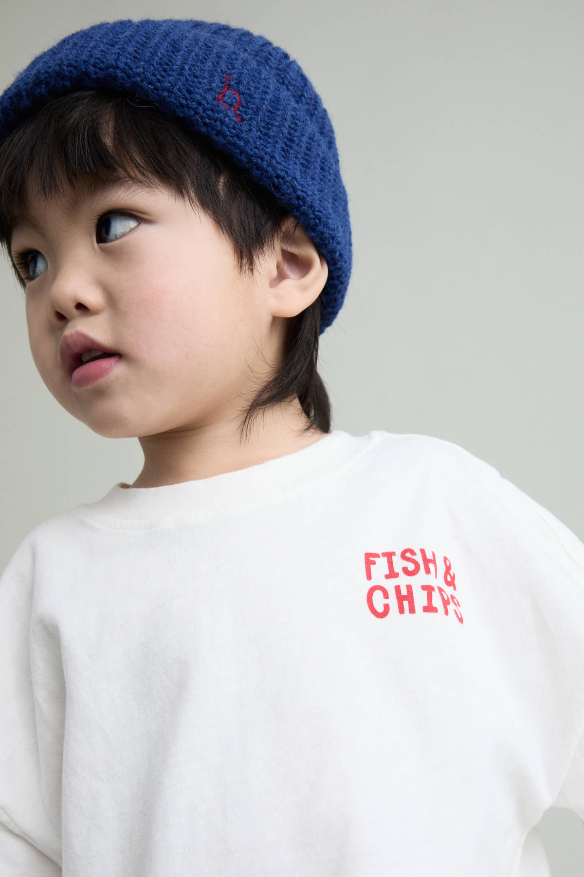 Longsleeve "Fish & Chips" für Kids | verschiedene Farben