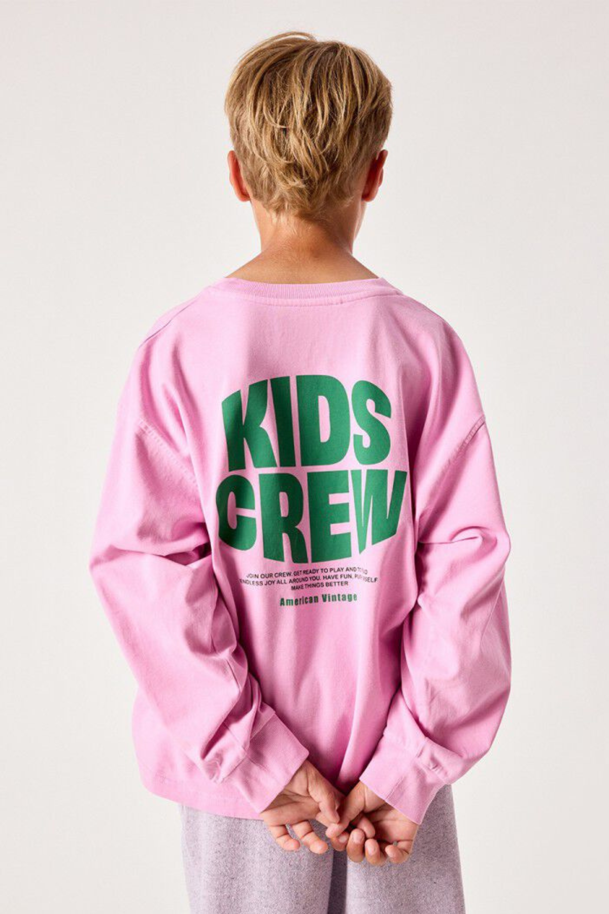 Longsleeve "Fizvalley" für Kids | BARBE A PAPA VINTAGE
