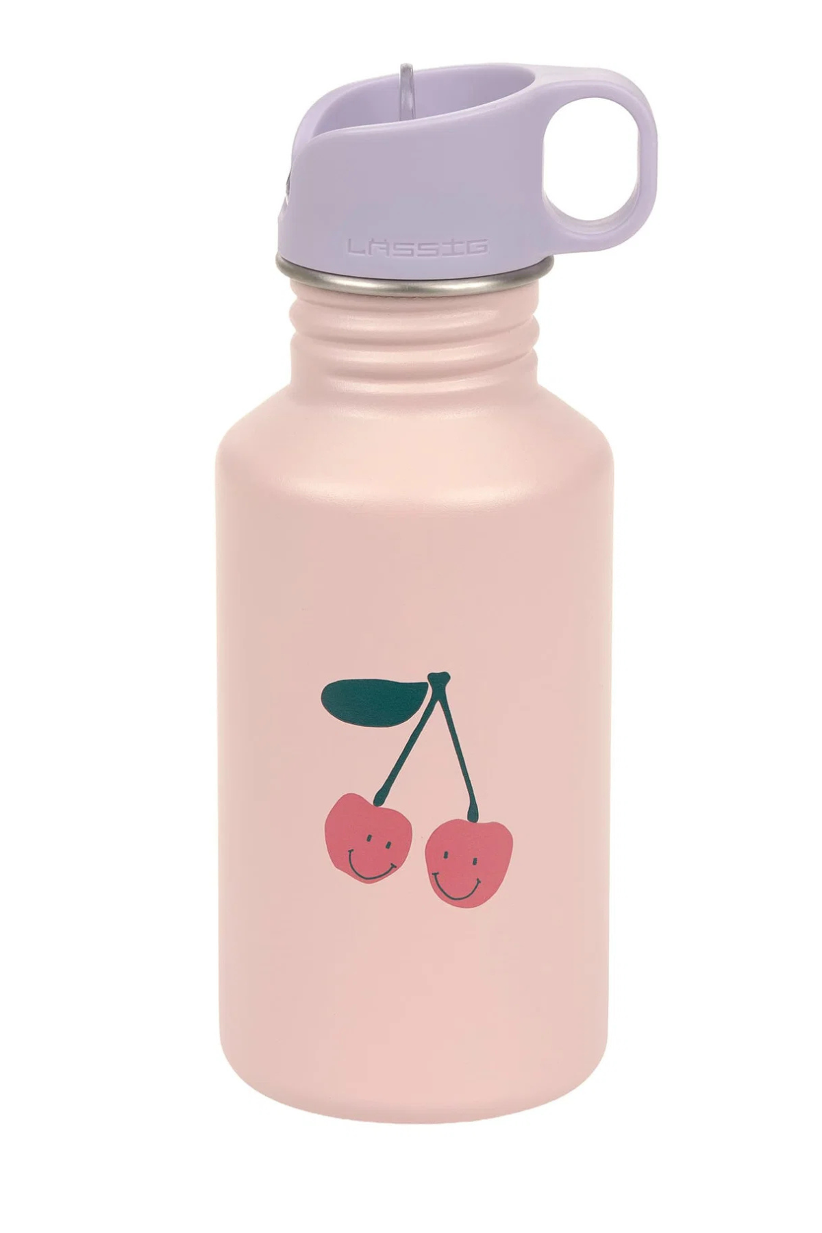 Flasche aus Edelstahl "Happy Fruits" | Kirsche