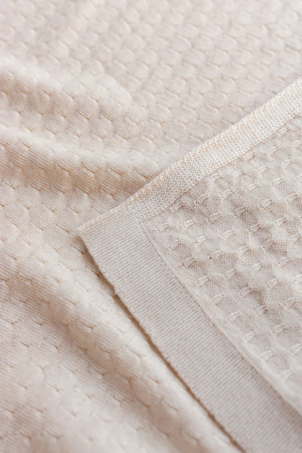 Strickdecke "Frankie" | Cream