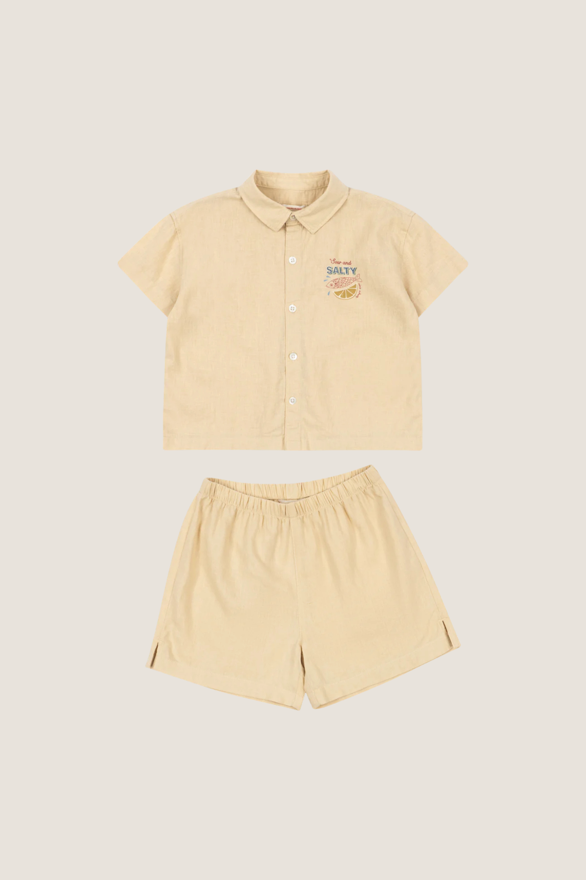 Sommer-Set aus Leinen