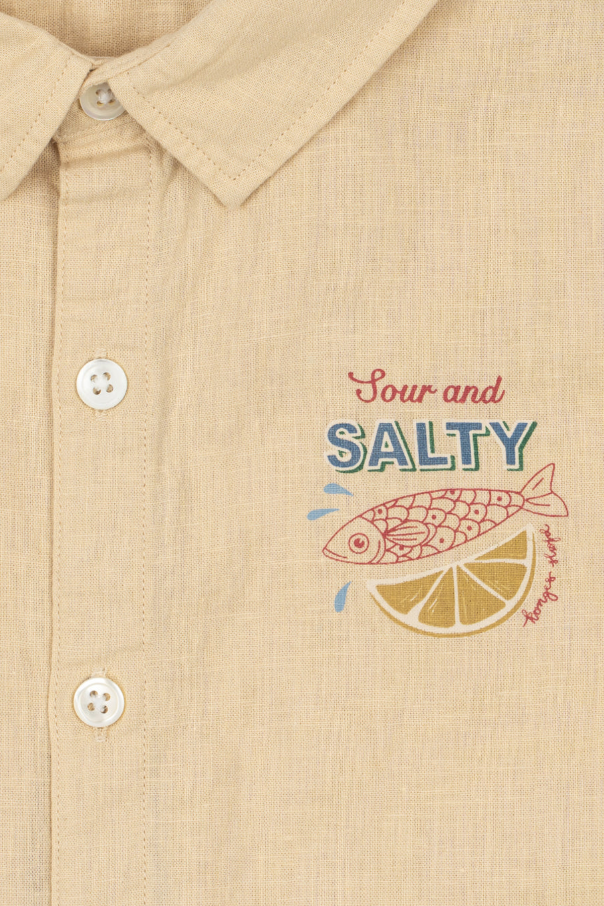 Leinen-Hemd "Franzen" | Sea Mist