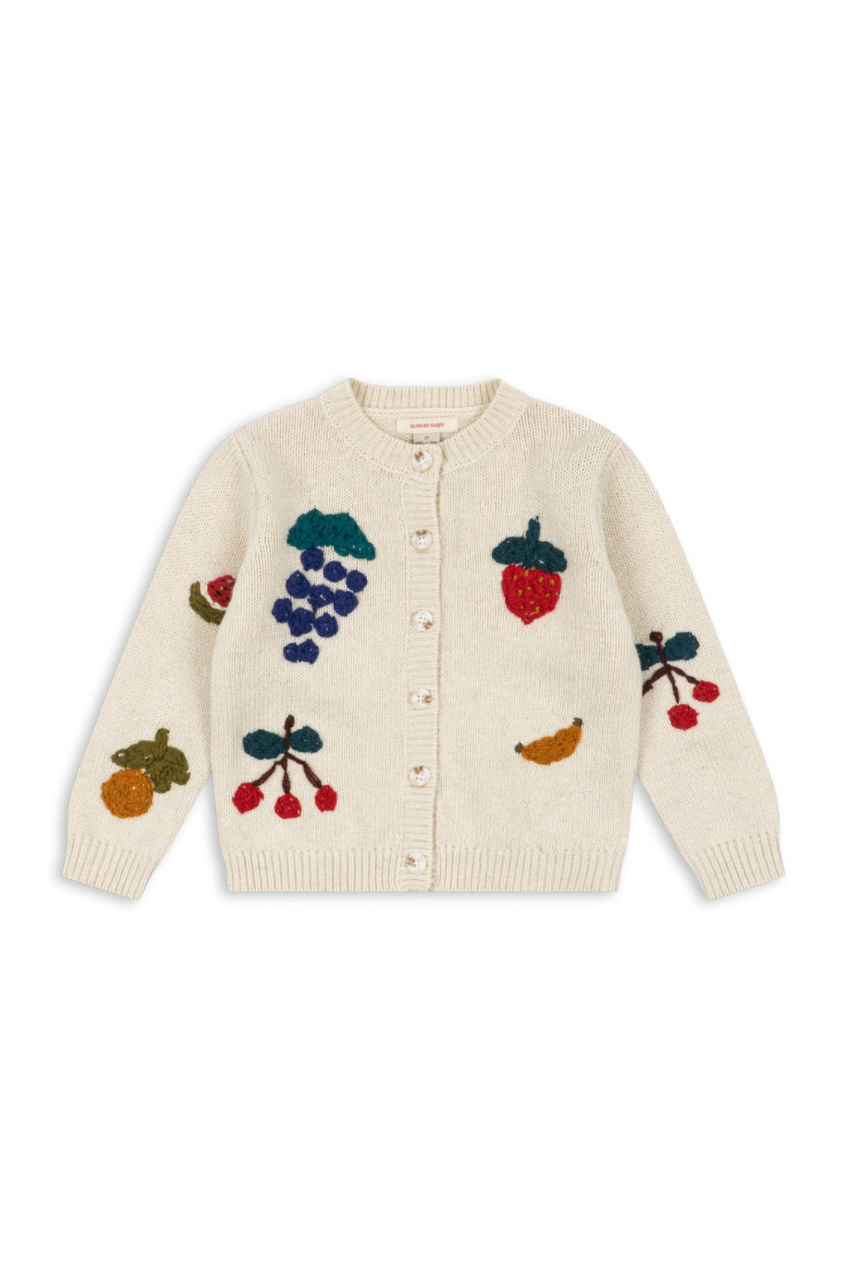 Strick Cardigan "Fruity" aus Wolle-Mix | Summer Sand