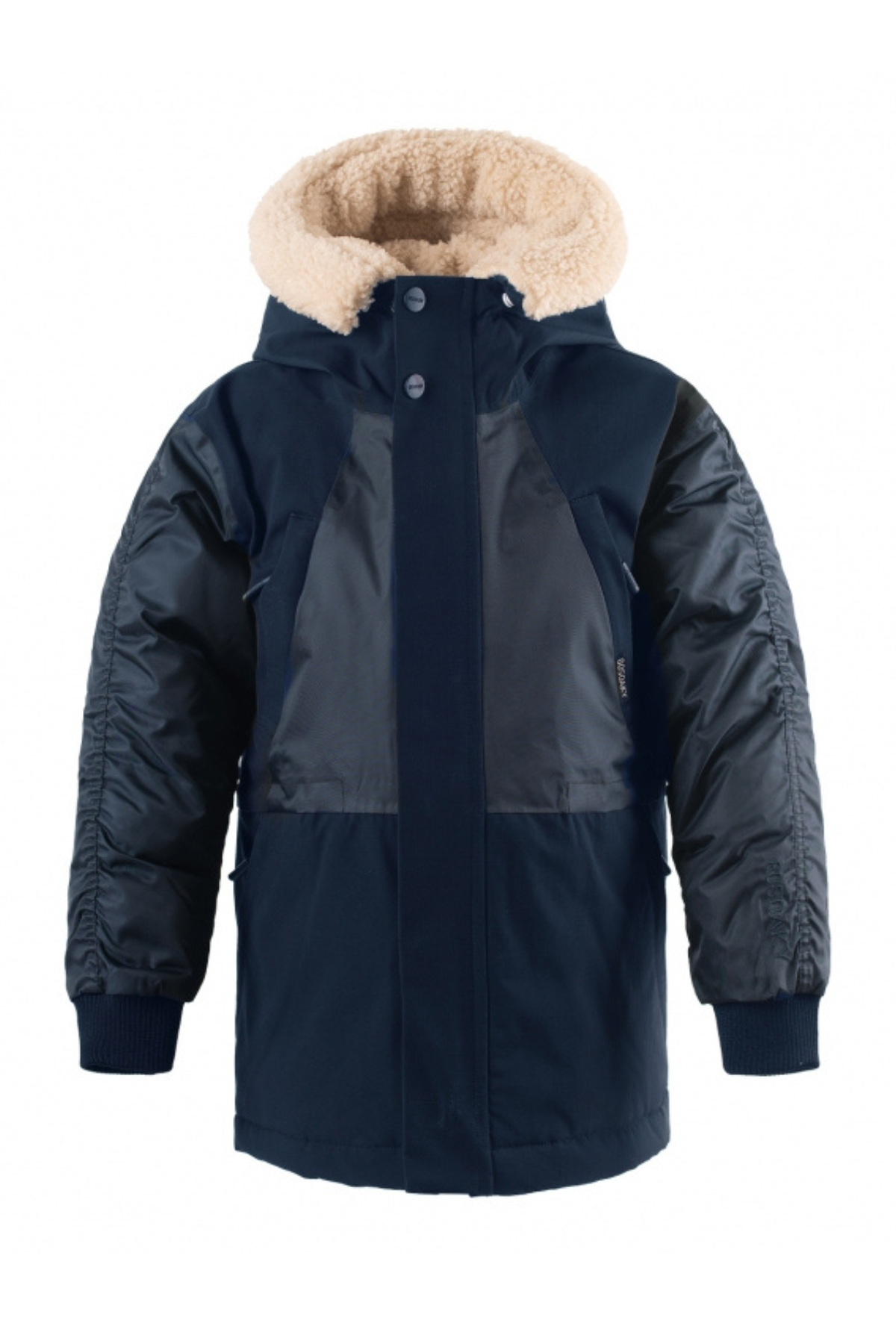 Wasserdichter Parka "Funny Frog" | sky captain blue