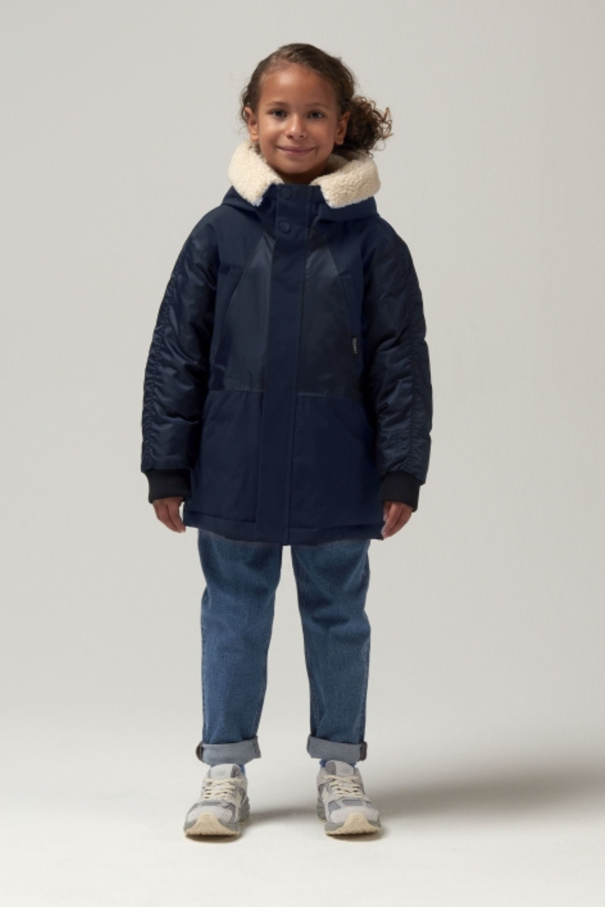 Wasserdichter Parka "Funny Frog" | sky captain blue