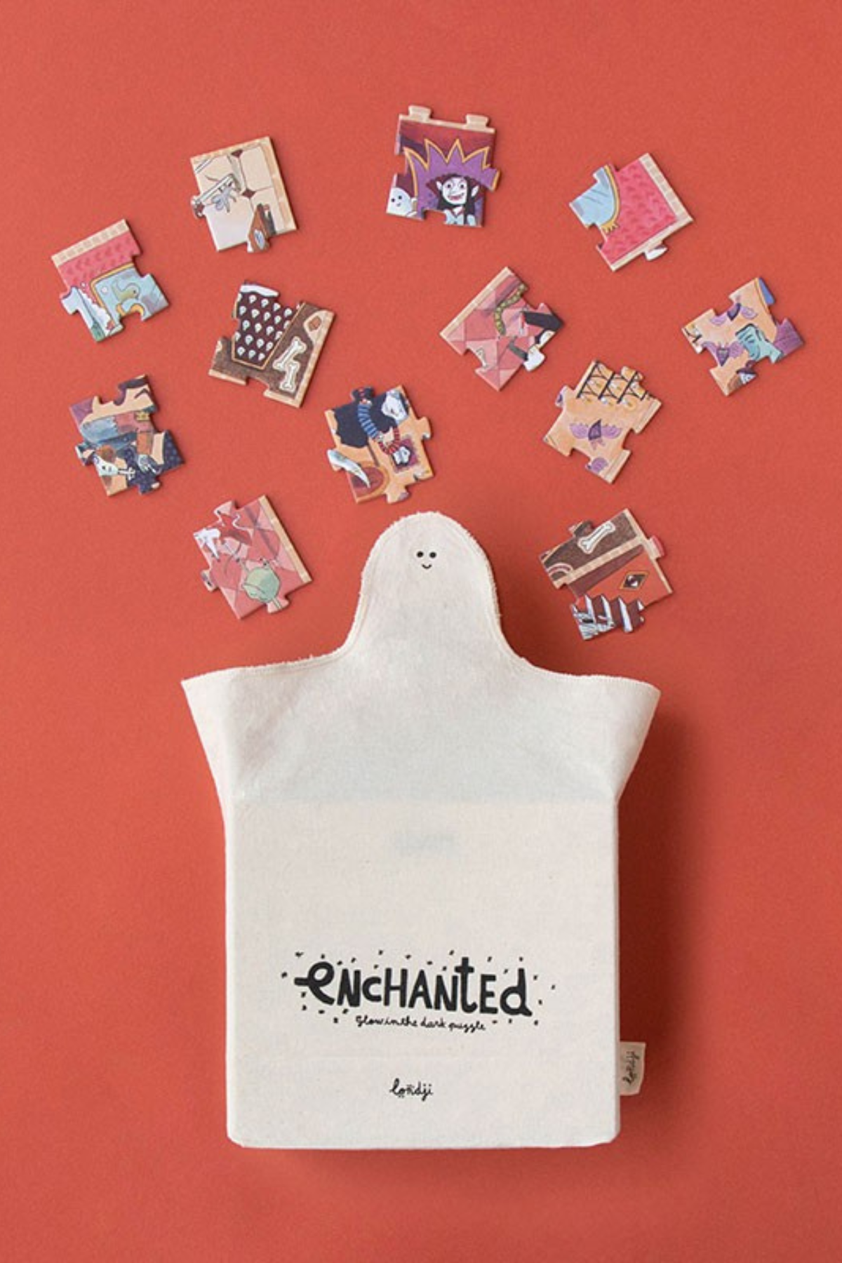 Leucht- und Wendepuzzle | Enchanted | 100 Teile