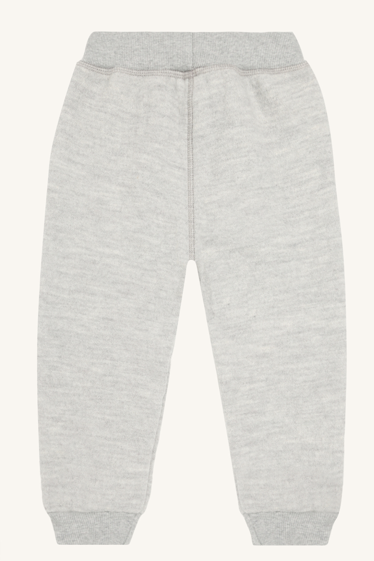 Wollwalk-Hose „Gia“ aus 100% Wolle | Light grey melange