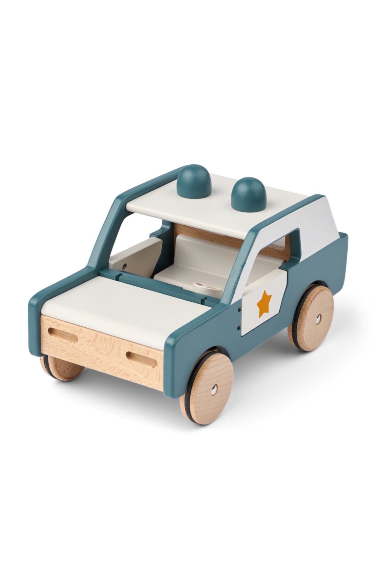 Polizeiauto "Giovanni" aus Holz