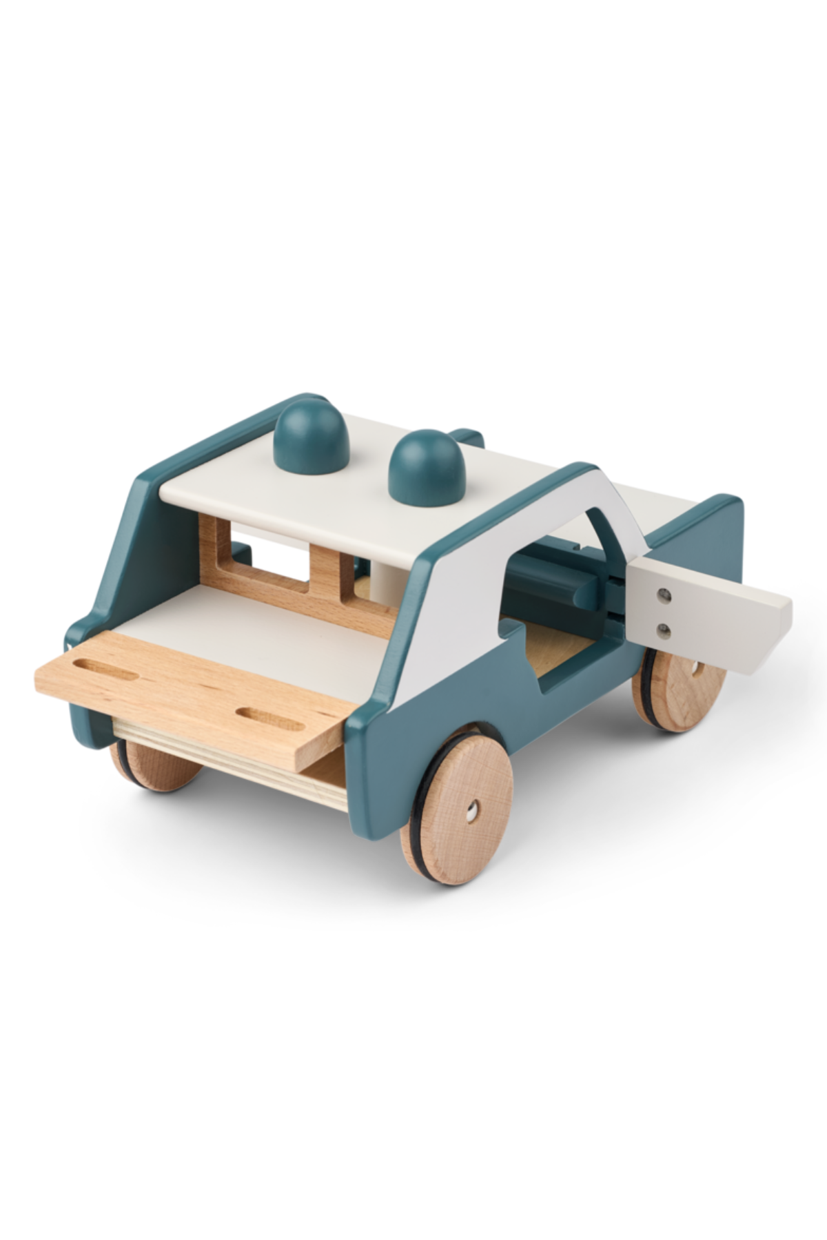 Polizeiauto "Giovanni" aus Holz