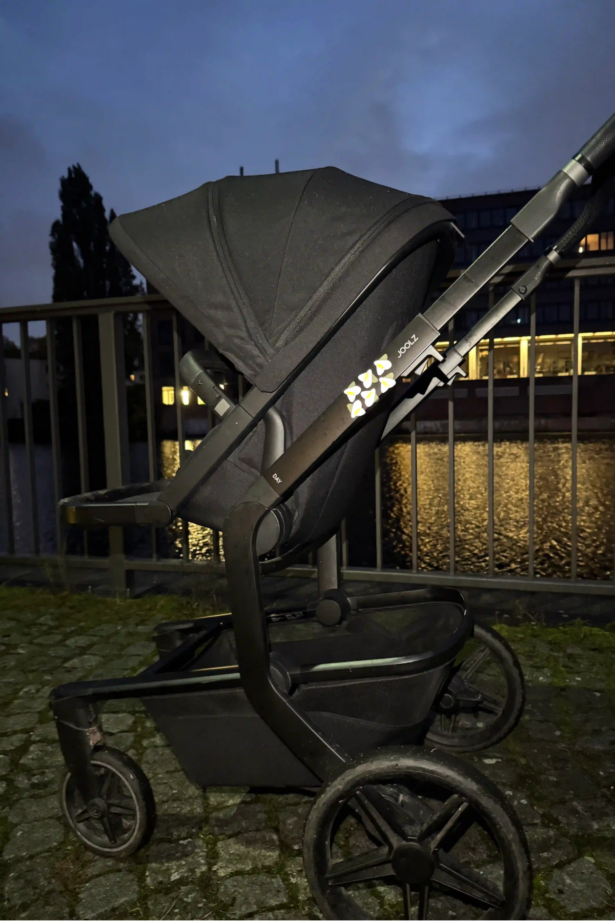 Reflektierende Sticker für den Kinderwagen