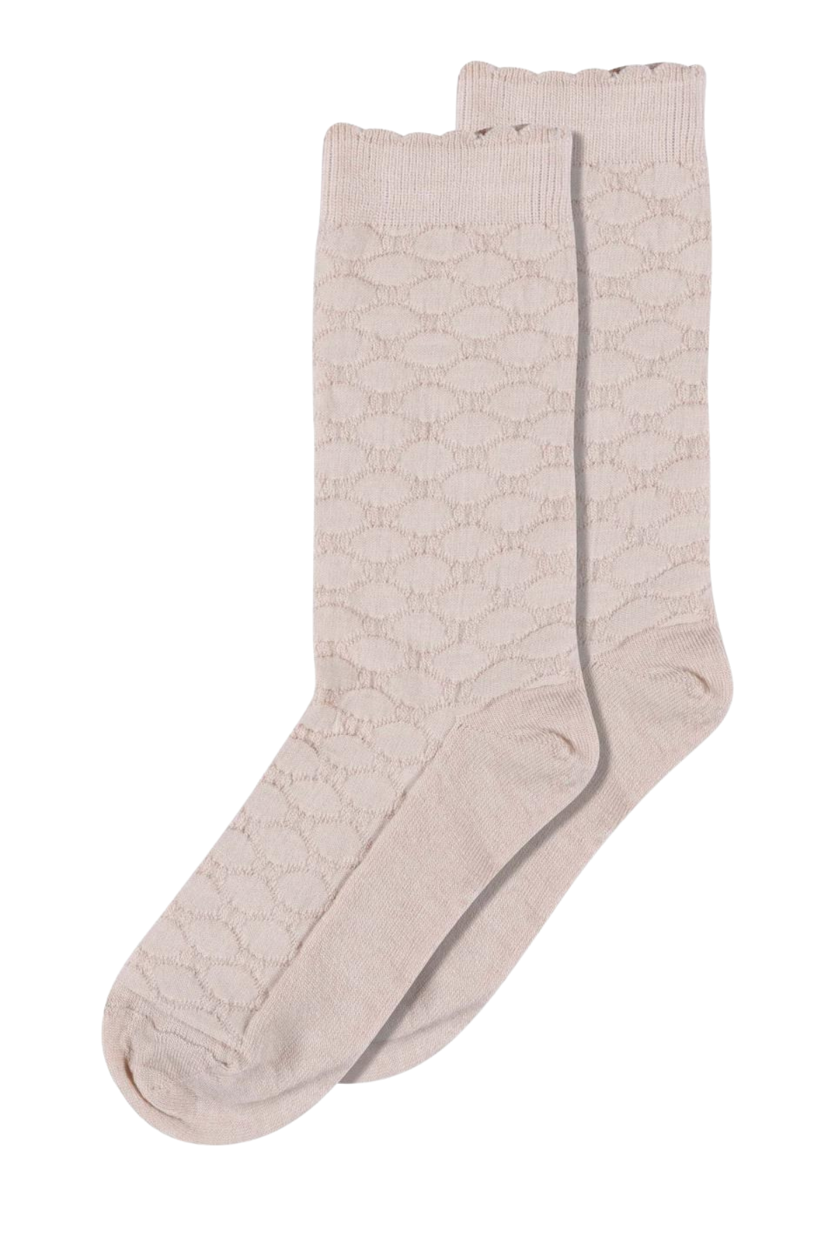 Socken "Grace" aus Wolle/Seide | Rose Dust