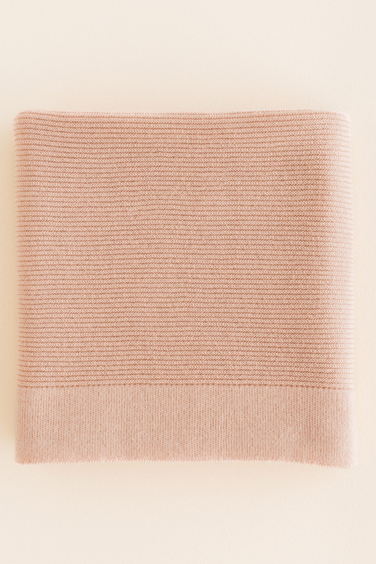 Strickdecke "Gust" 70 × 95 cm | Apricot