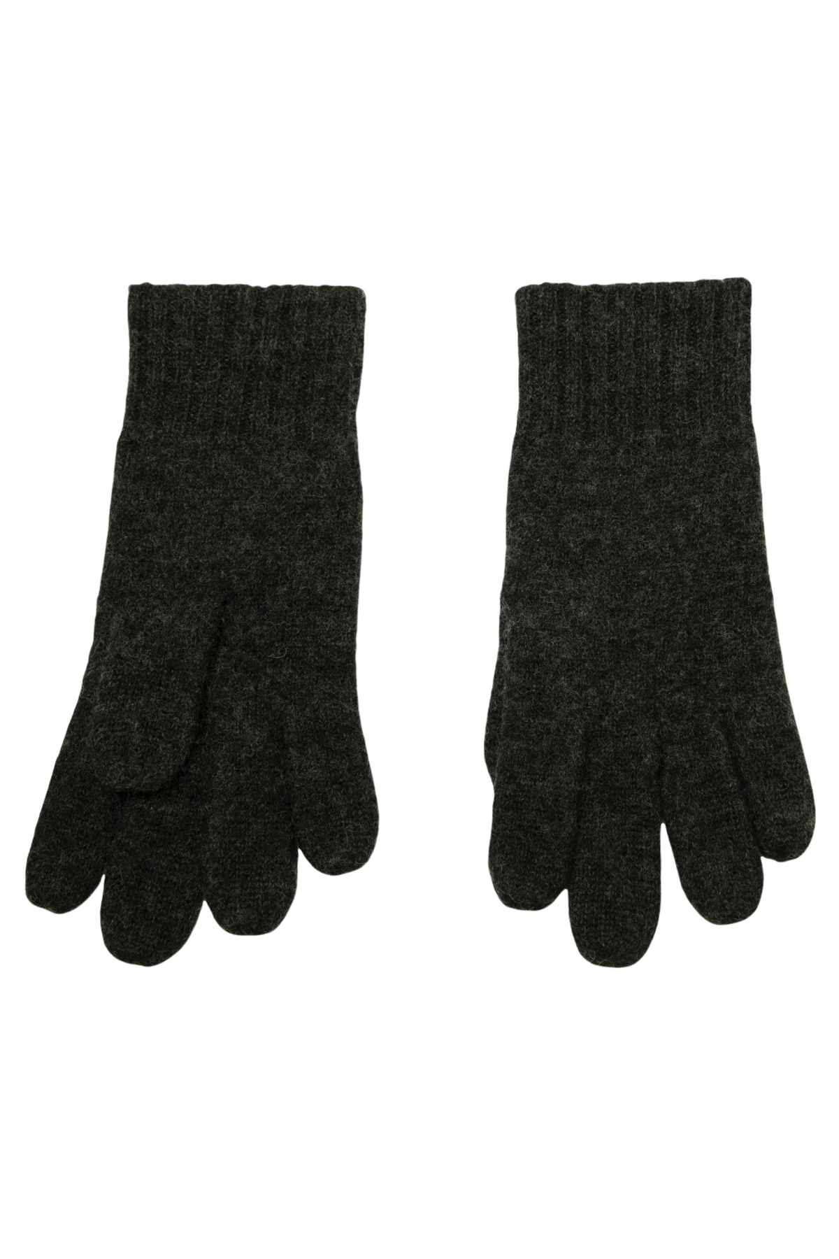 Damen Handschuhe aus Merinowolle | Dunkelbraun