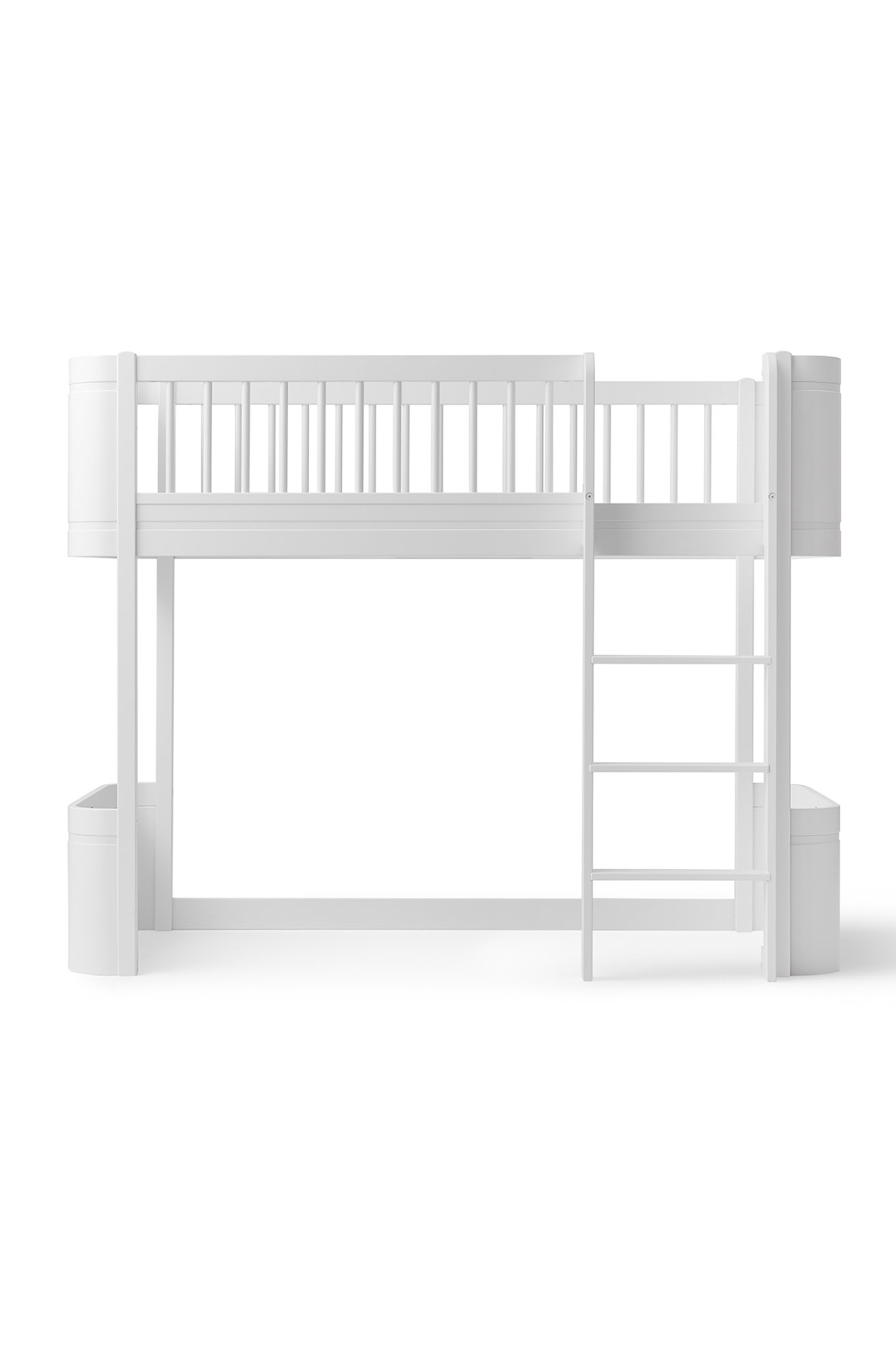 Mini+ halbhohes Hochbett | verschiedene Farben