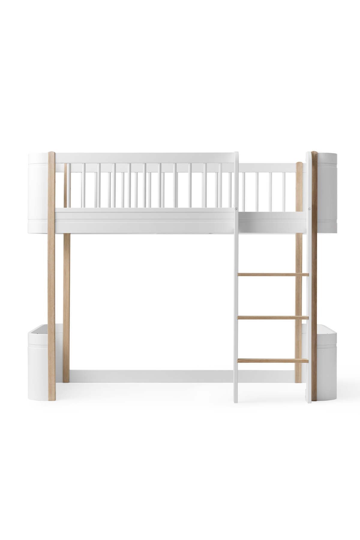 Mini+ halbhohes Hochbett | verschiedene Farben
