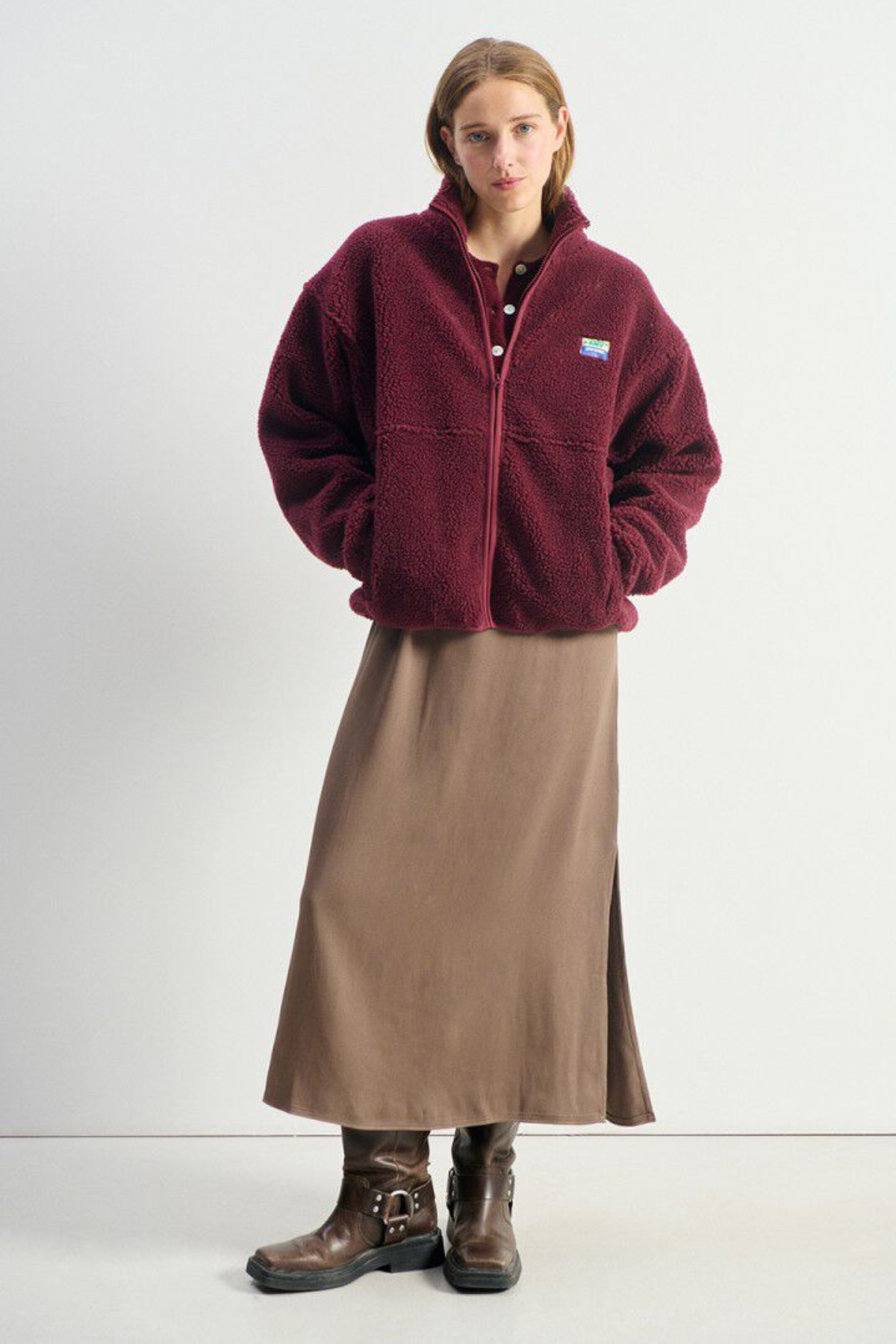 Jacke „Hoktown“ für Erwachsene | Burgundy